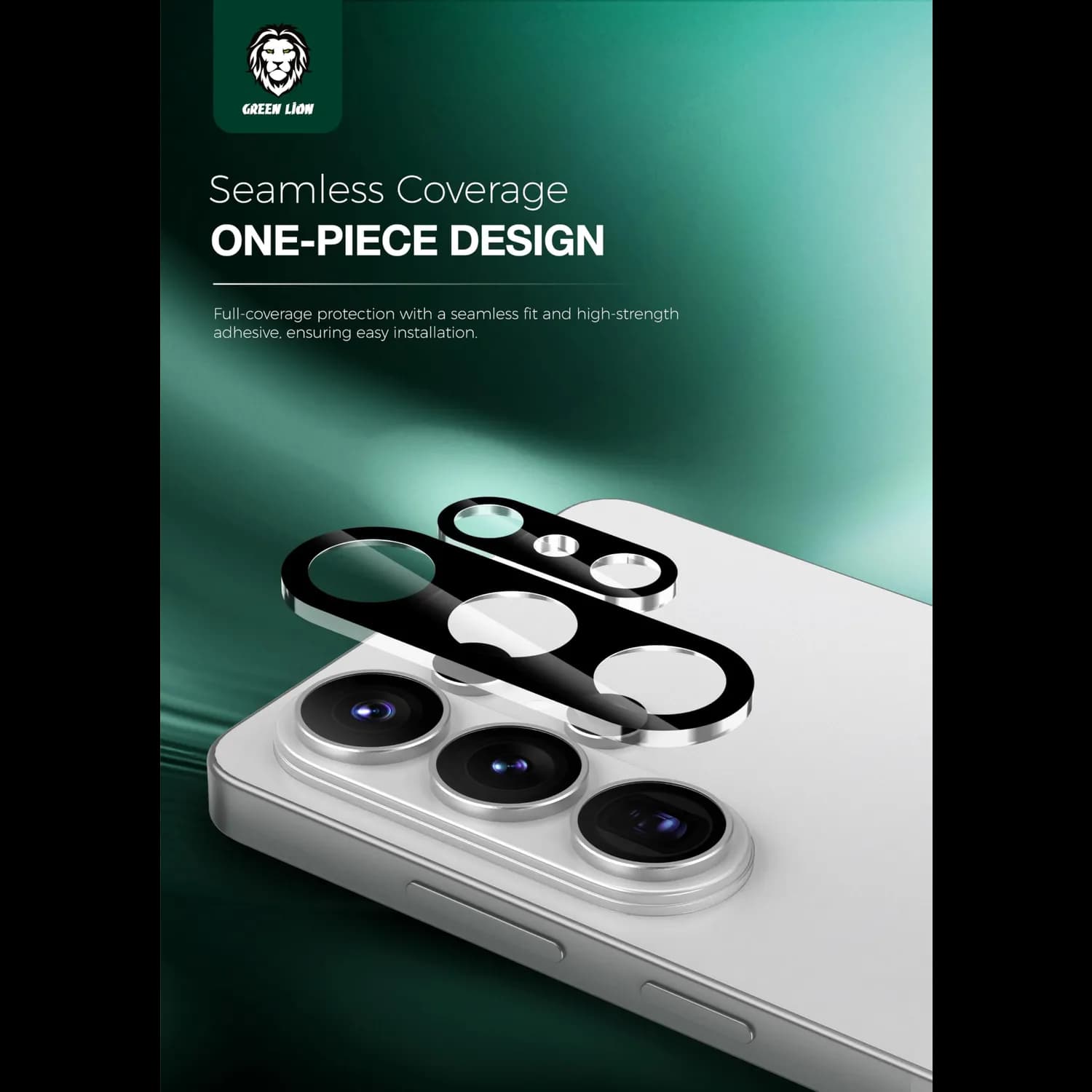 Green Lion Lens Protector S26 Ultra - 9H Acrylic, Clear 4