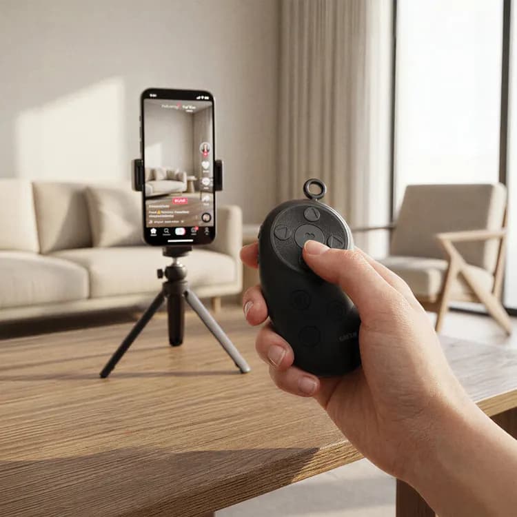 Green Lion Wireless Remote GL-AM7 - Bluetooth 5.4, Black 2