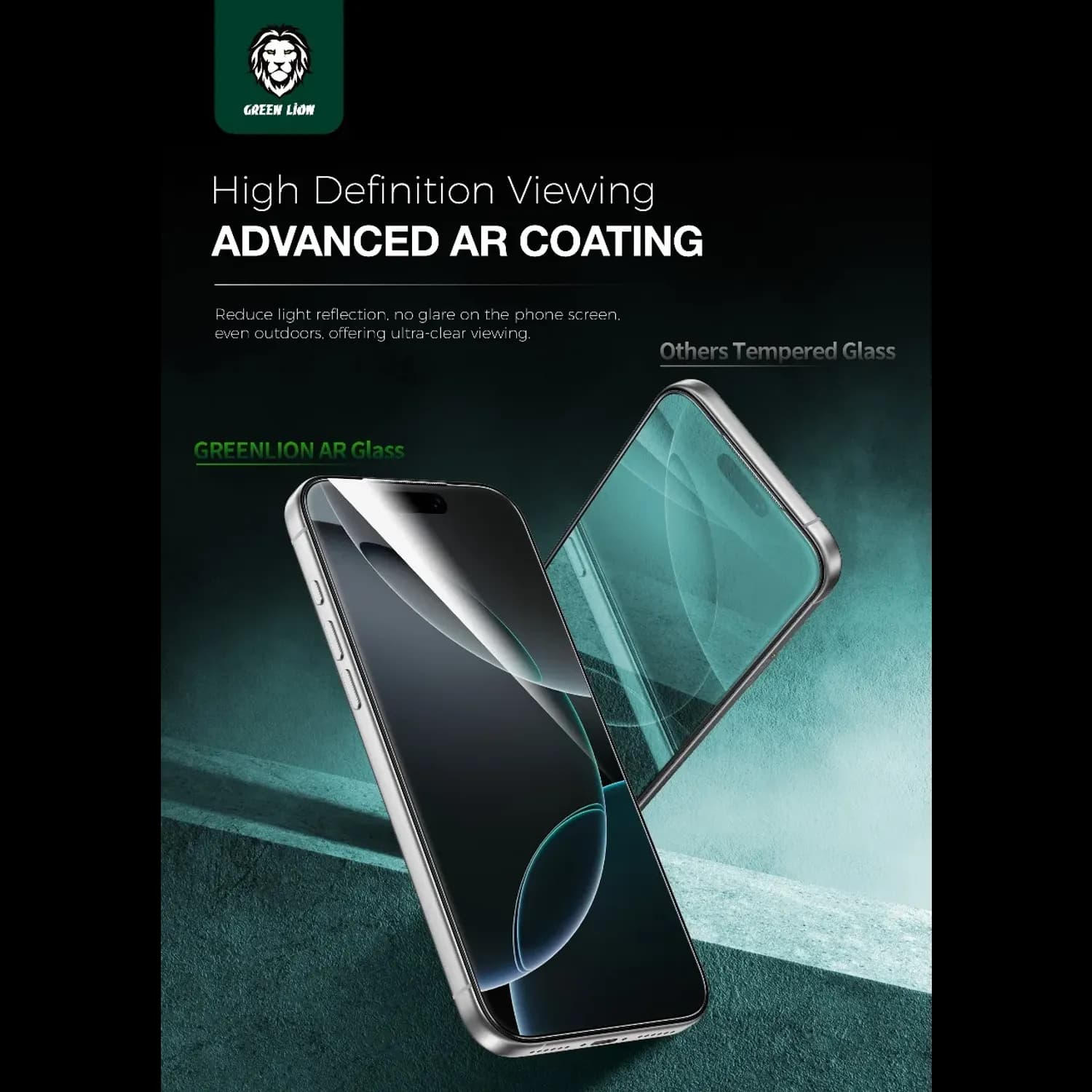 Green Lion Screen Protector iPhone 17 Pro Max - 9H Hardness, Clear 2