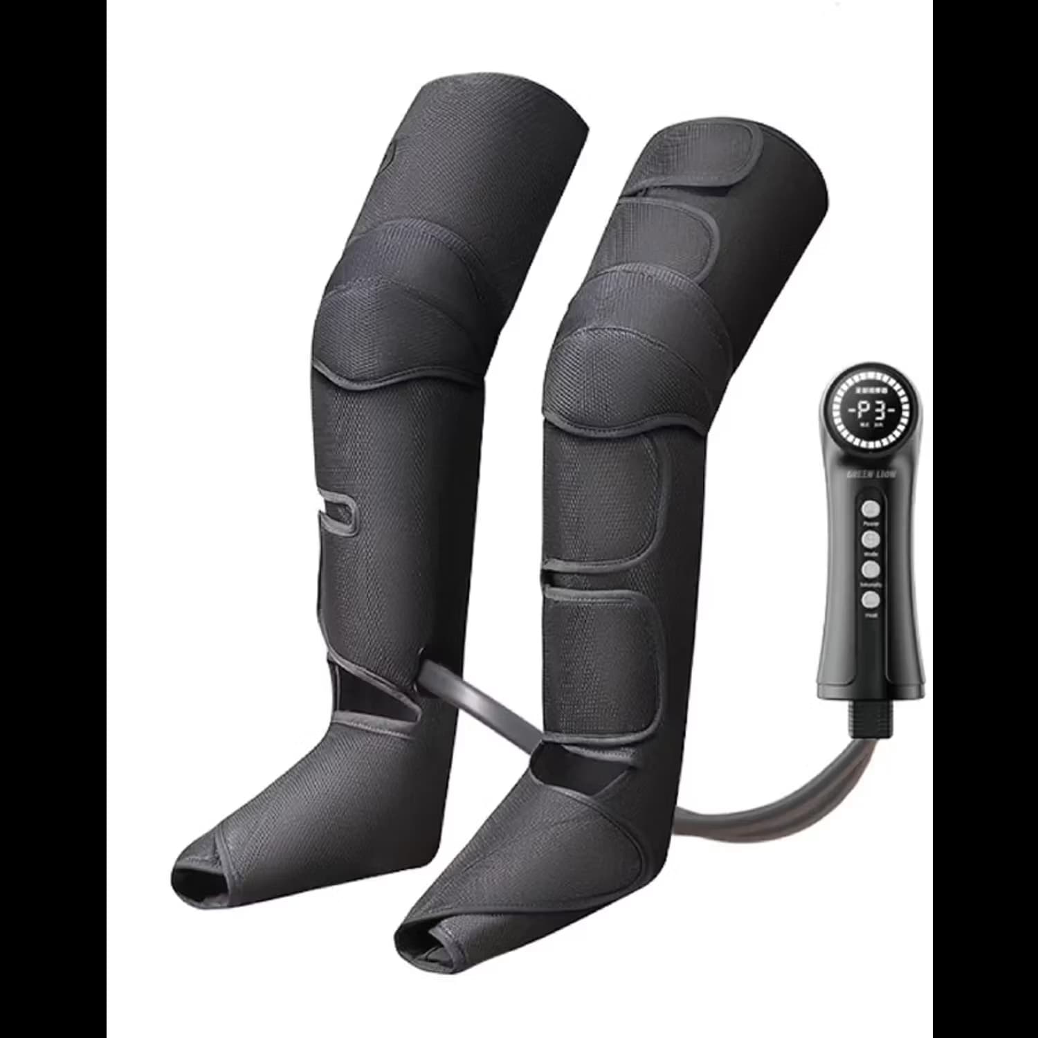 Green Lion Leg Massager - Air Compression, Black 1 Green Lion Leg Massager - Air Compression, Black 1