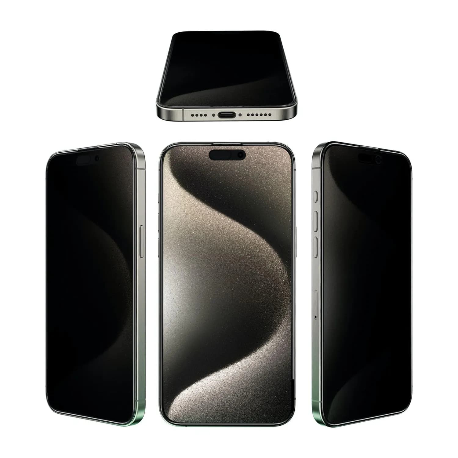 Green Lion Privacy Screen Protector - 360° Privacy, 9H Hardness 1