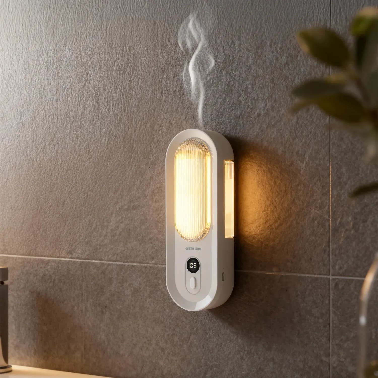 Green Lion Diffuser AROMA LITE - Wall-Mounted, White 3