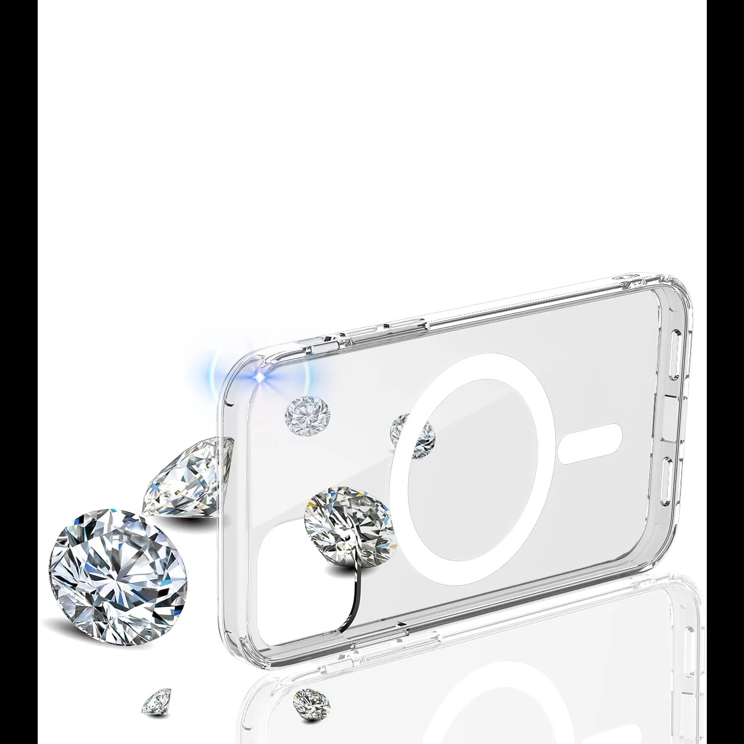Green Lion iPhone 13 Pro Case - Military-Grade, Clear 3
