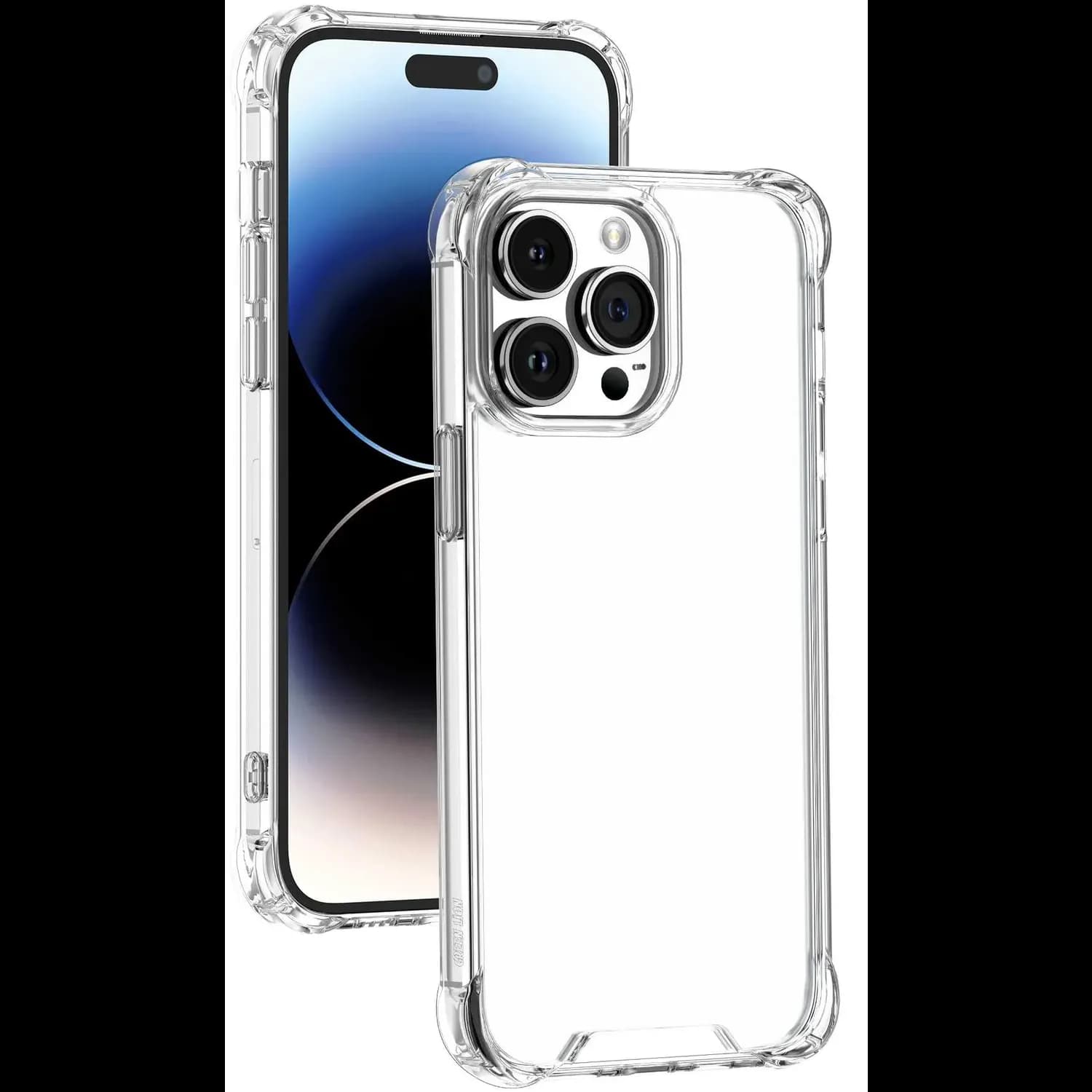 Green Lion iPhone 15 Pro Case - Military Grade Shockproof, Clear