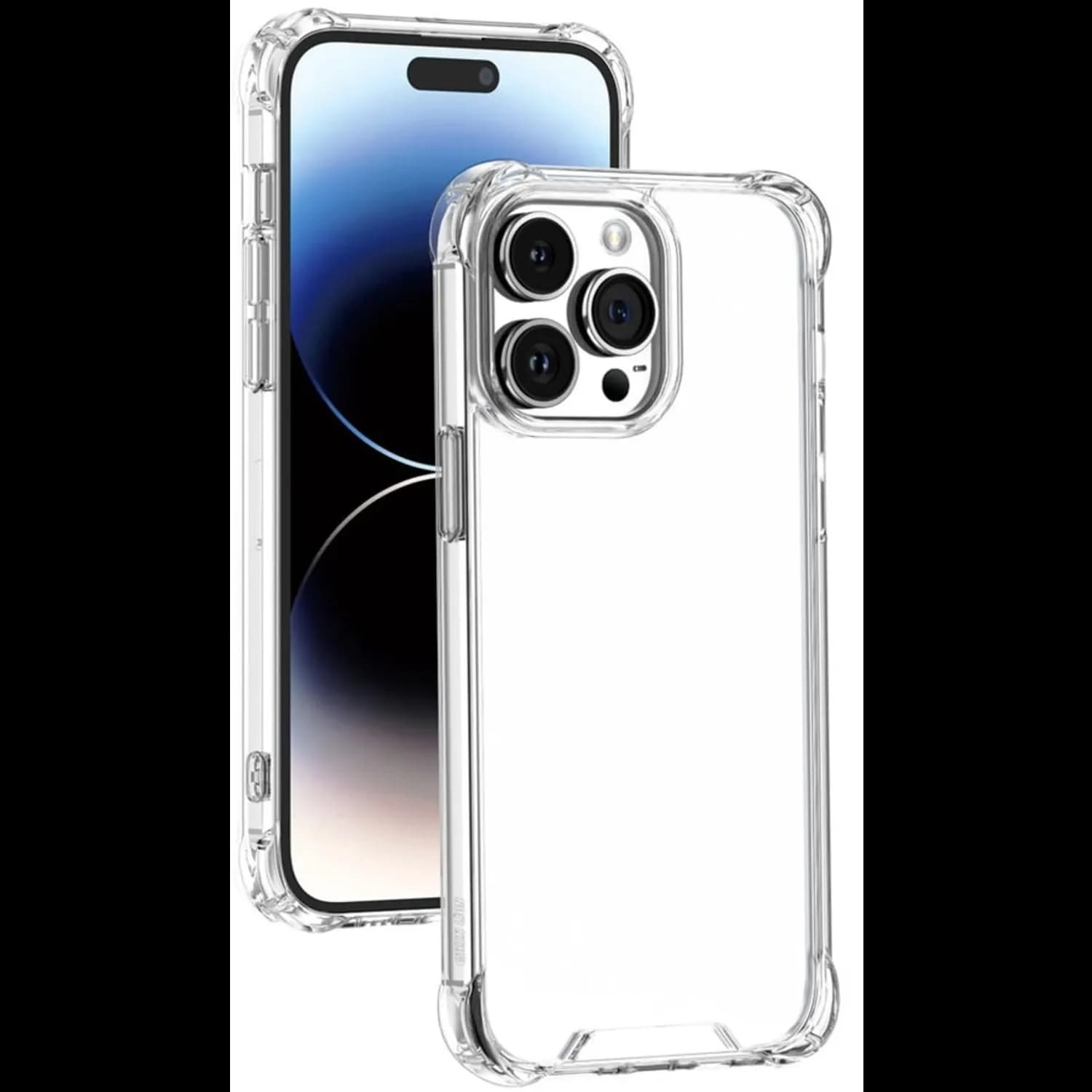 Green Lion iPhone 15 Pro Case - Military Grade Shockproof, Clear 1