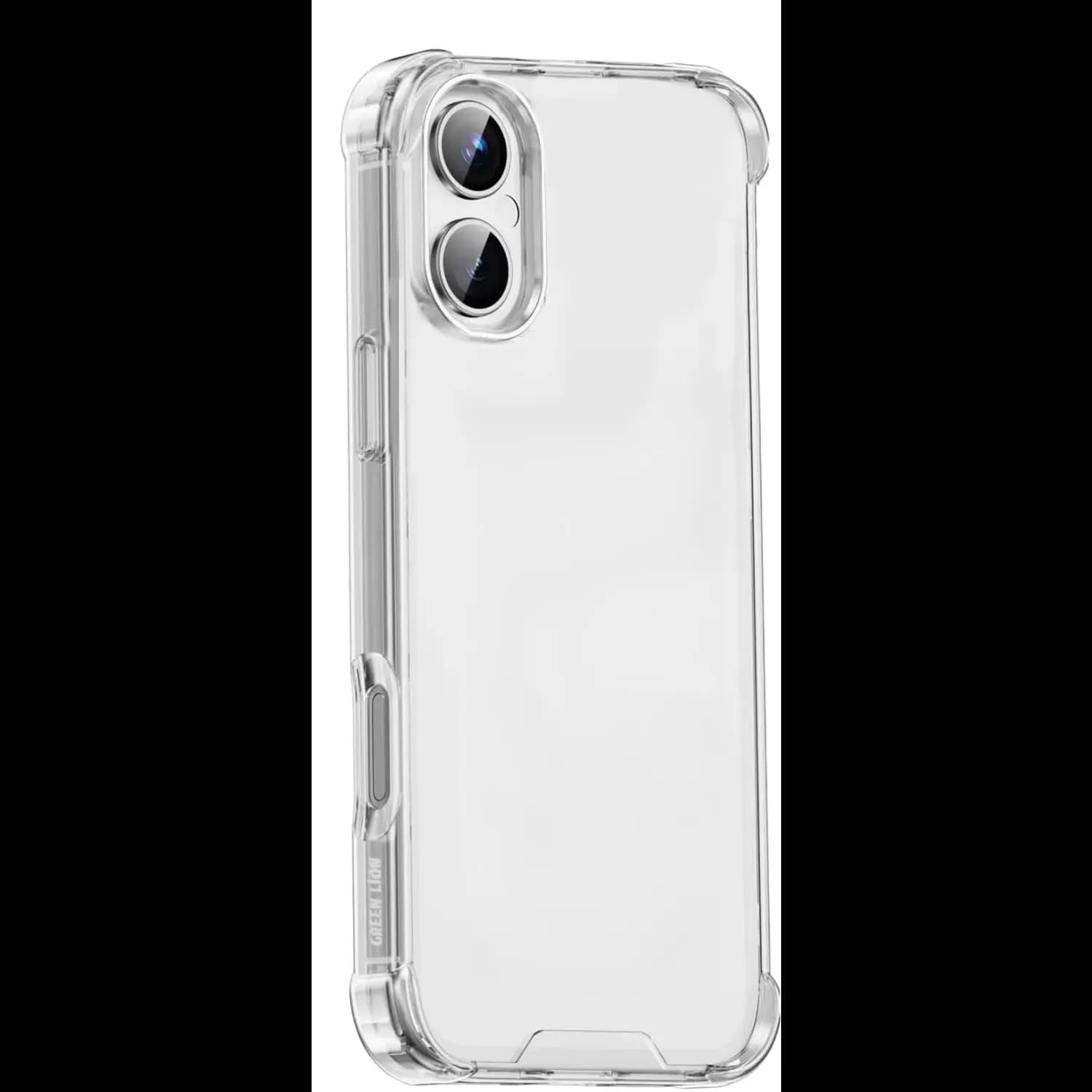 Green Lion Air Case iPhone 17 Air - Military-Grade Clear 1