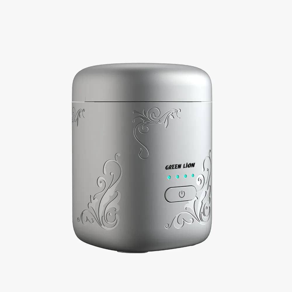 Green Lion Electric Bakhour Burner ASEEL GNASLBAKH - 10W, Silver 4