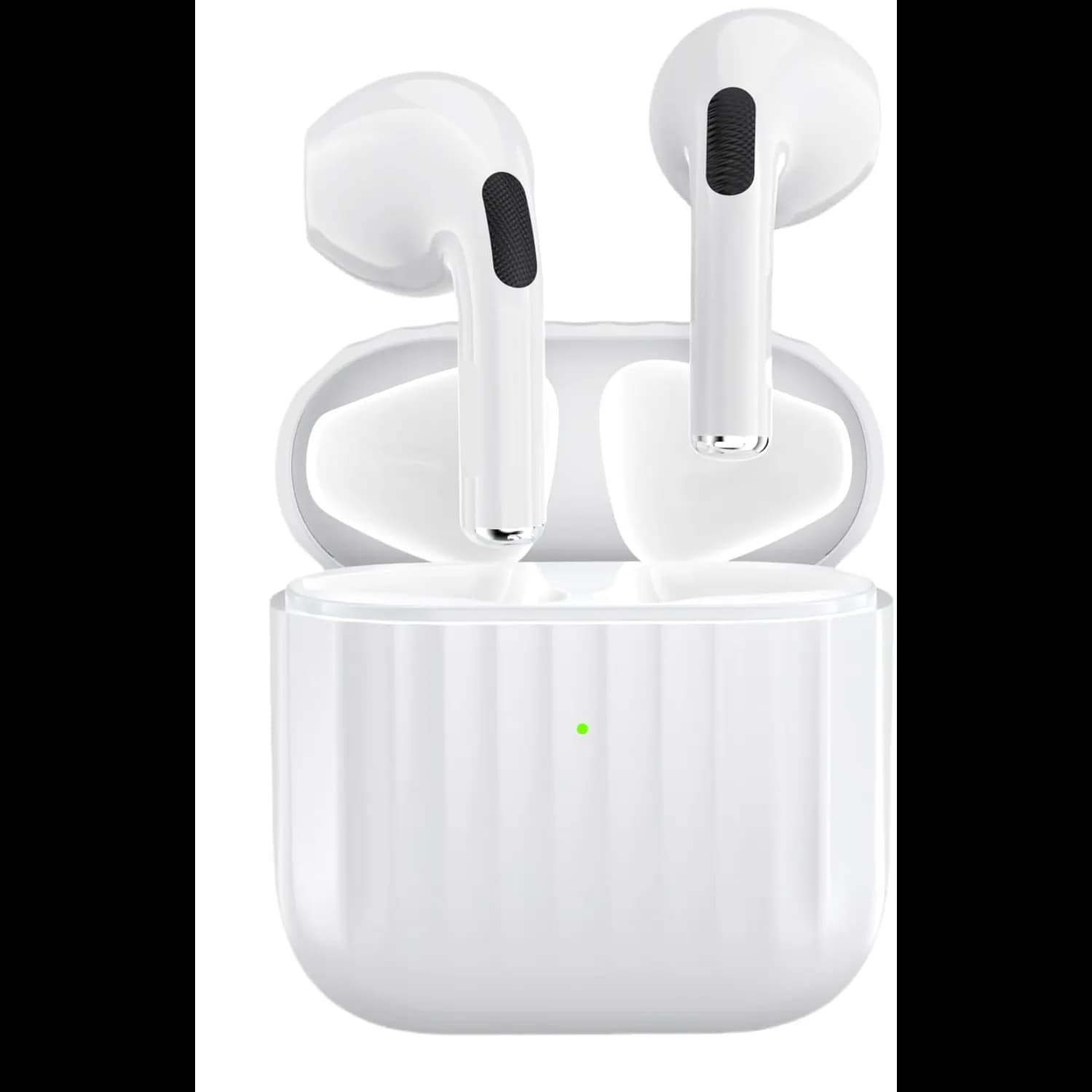 Green Lion Earbuds Austin - True Wireless, IPX4 Waterproof, Black — White 1 Green Lion Earbuds Austin - True Wireless, IPX4 Waterproof, Black — White 1