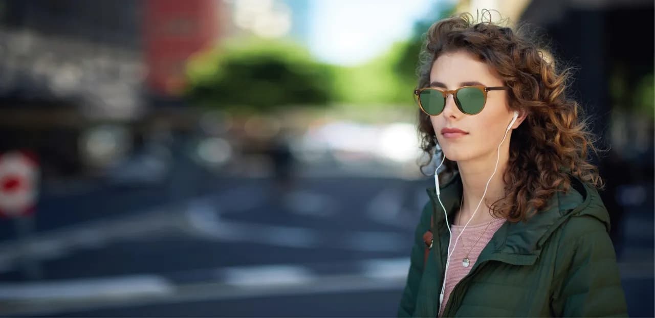 Green Lion Bellavia Sunglasses - Brown 2