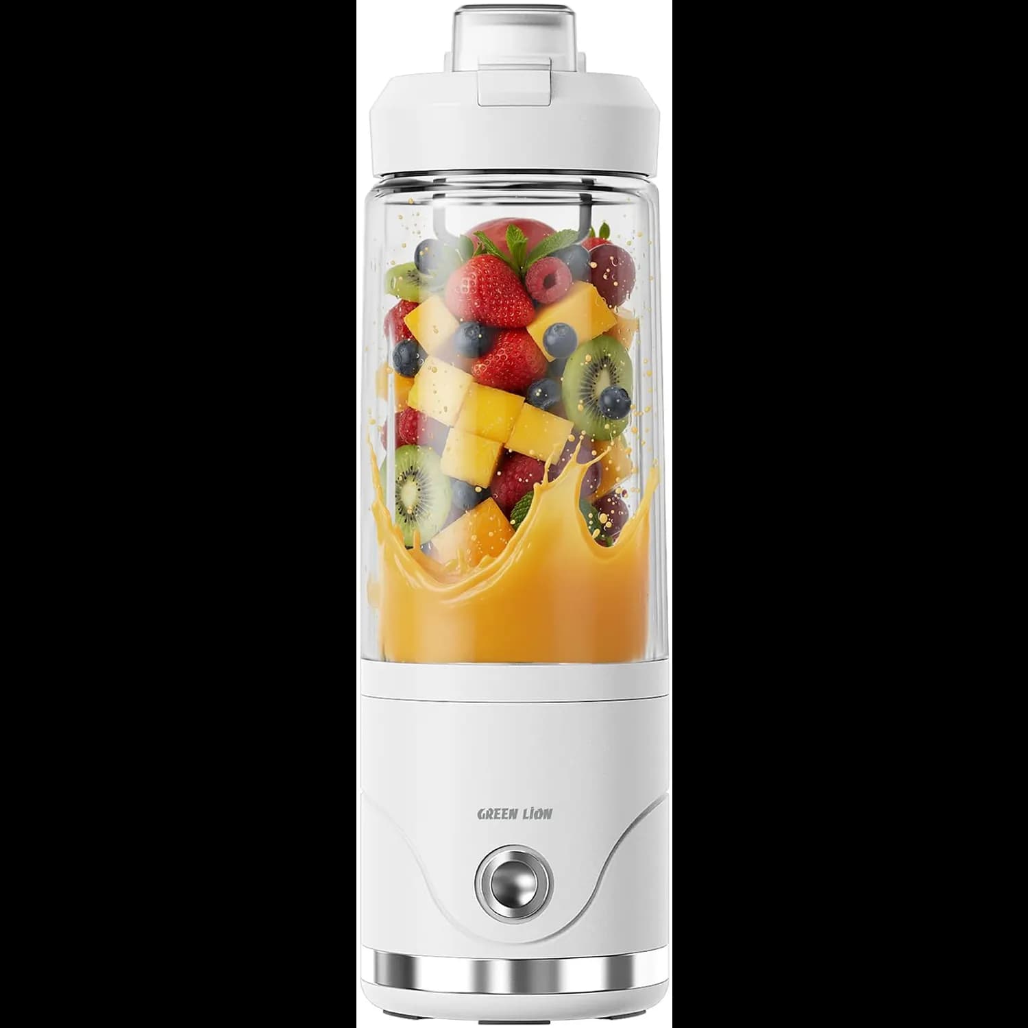 Green Lion Portable Juicer Blend Max - 75W, White 1