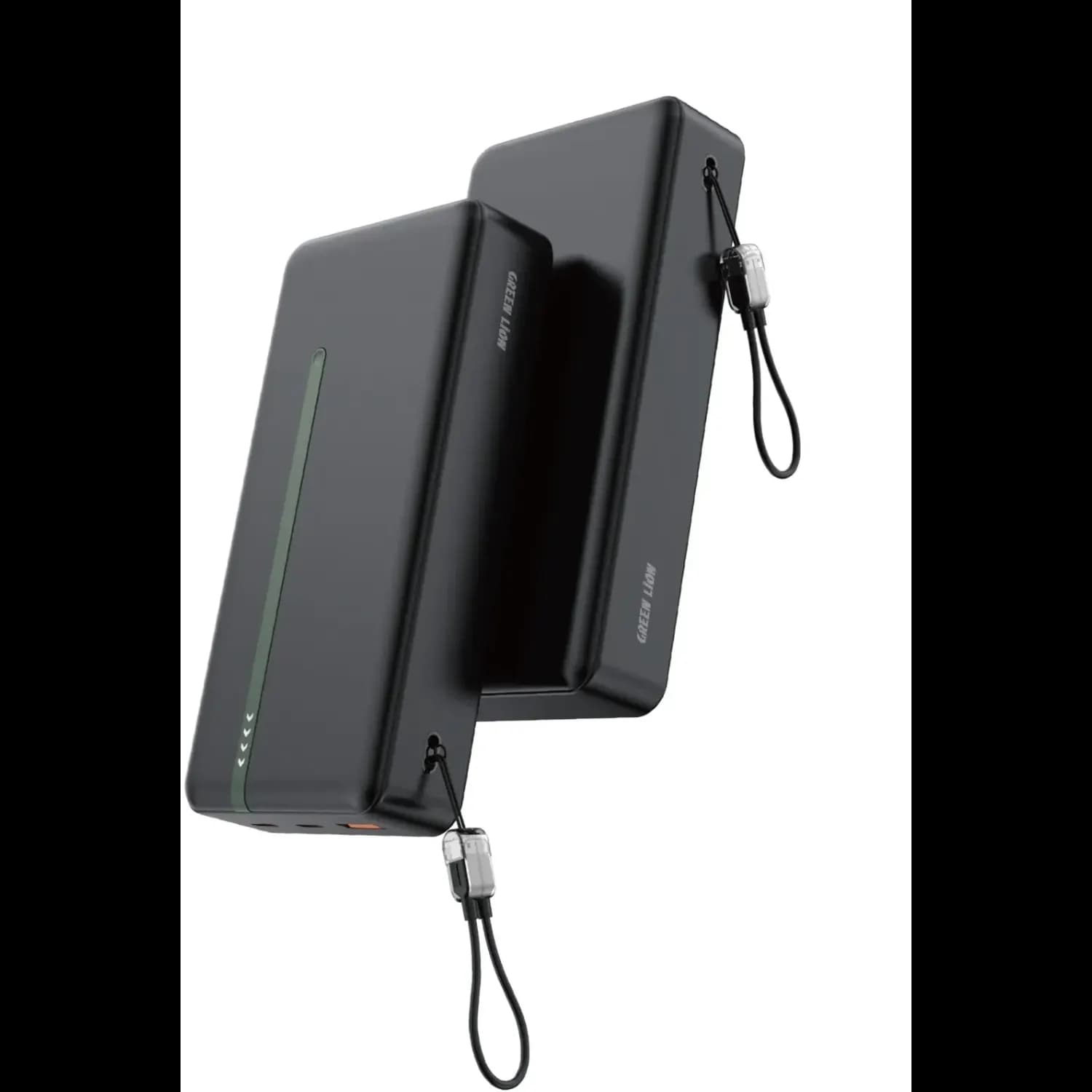 Green Lion Power Bank Boston 10000mAh PD 20W - Black — Black 1 Green Lion Power Bank Boston 10000mAh PD 20W - Black — Black 1