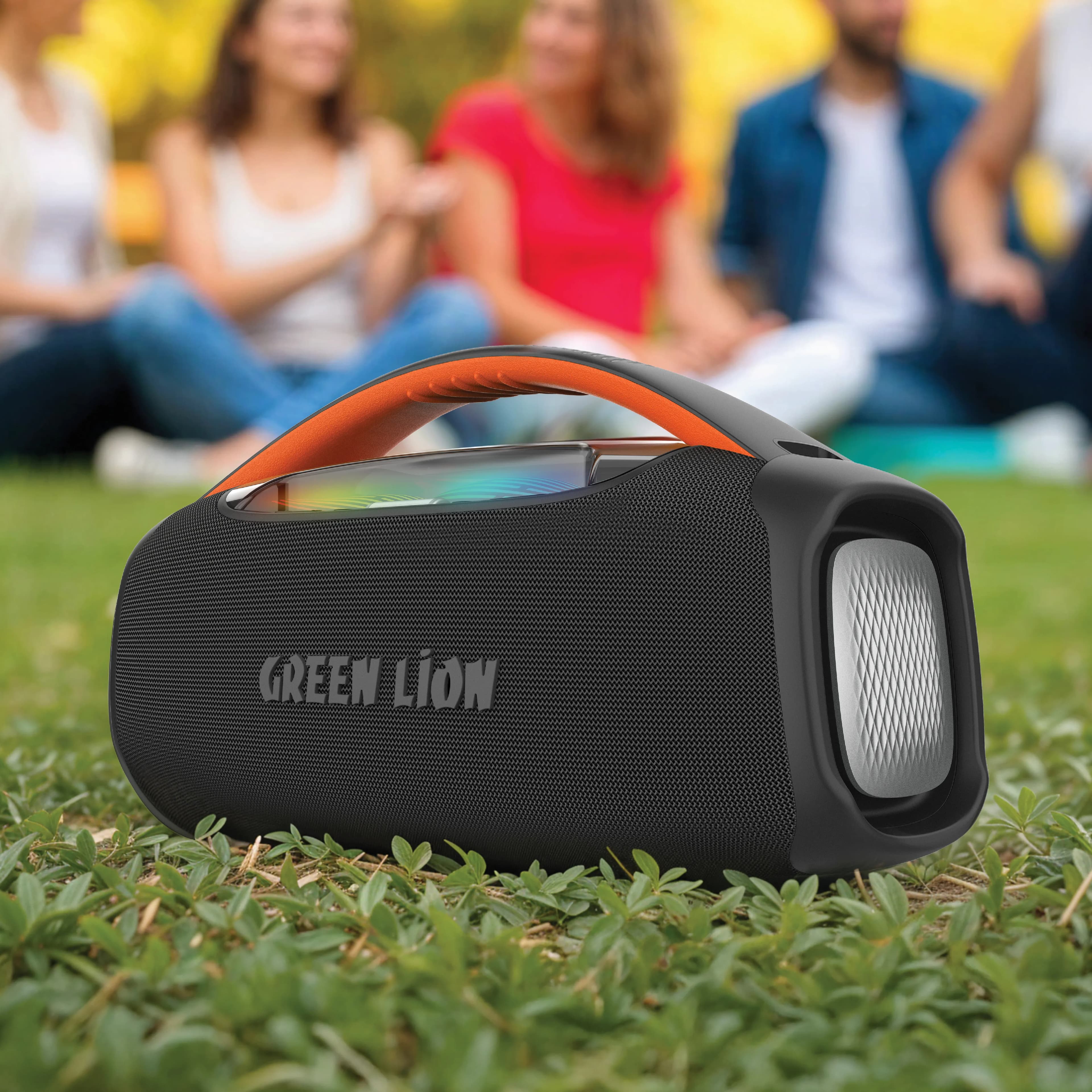 Green Lion Beam Pro Portable Speaker with Microphone 120W 4