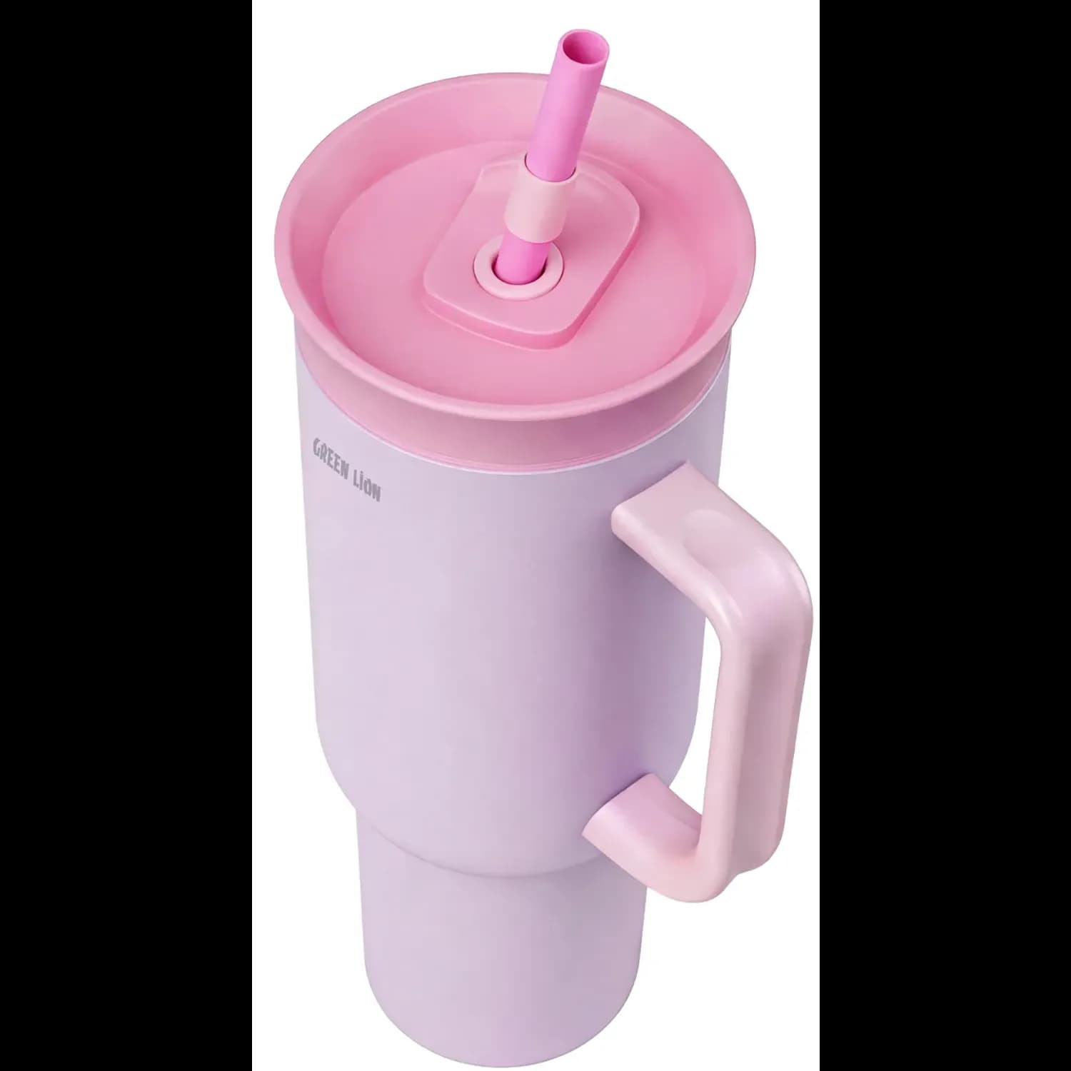 Green Lion Travel Mug Brighton - Vacuum Insulated 1200ml, Pink — Pink 4