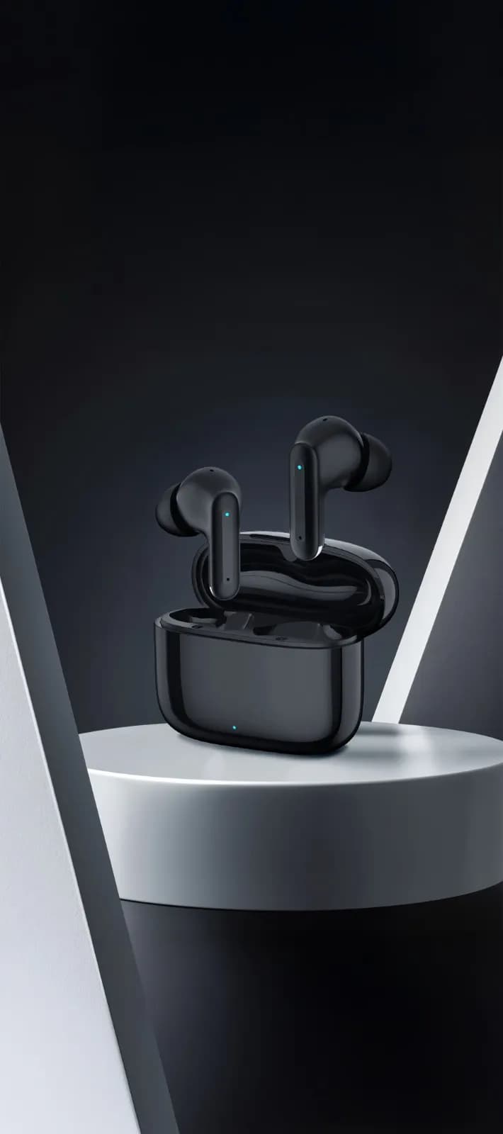 Green Lion Brooklyn True Wireless Earbuds — Black 5
