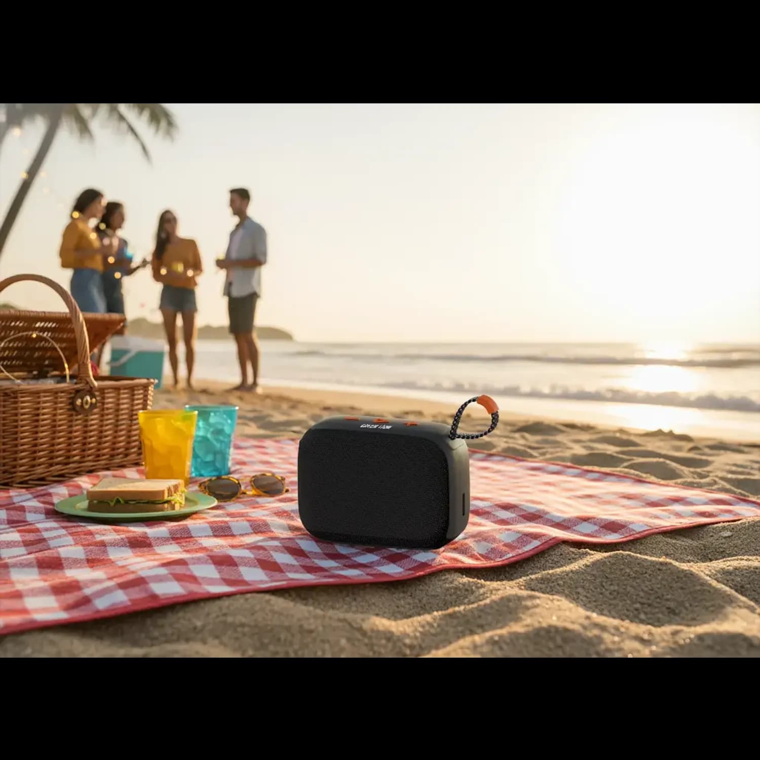 Green Lion Portable Speaker Beatbox - Black 2
