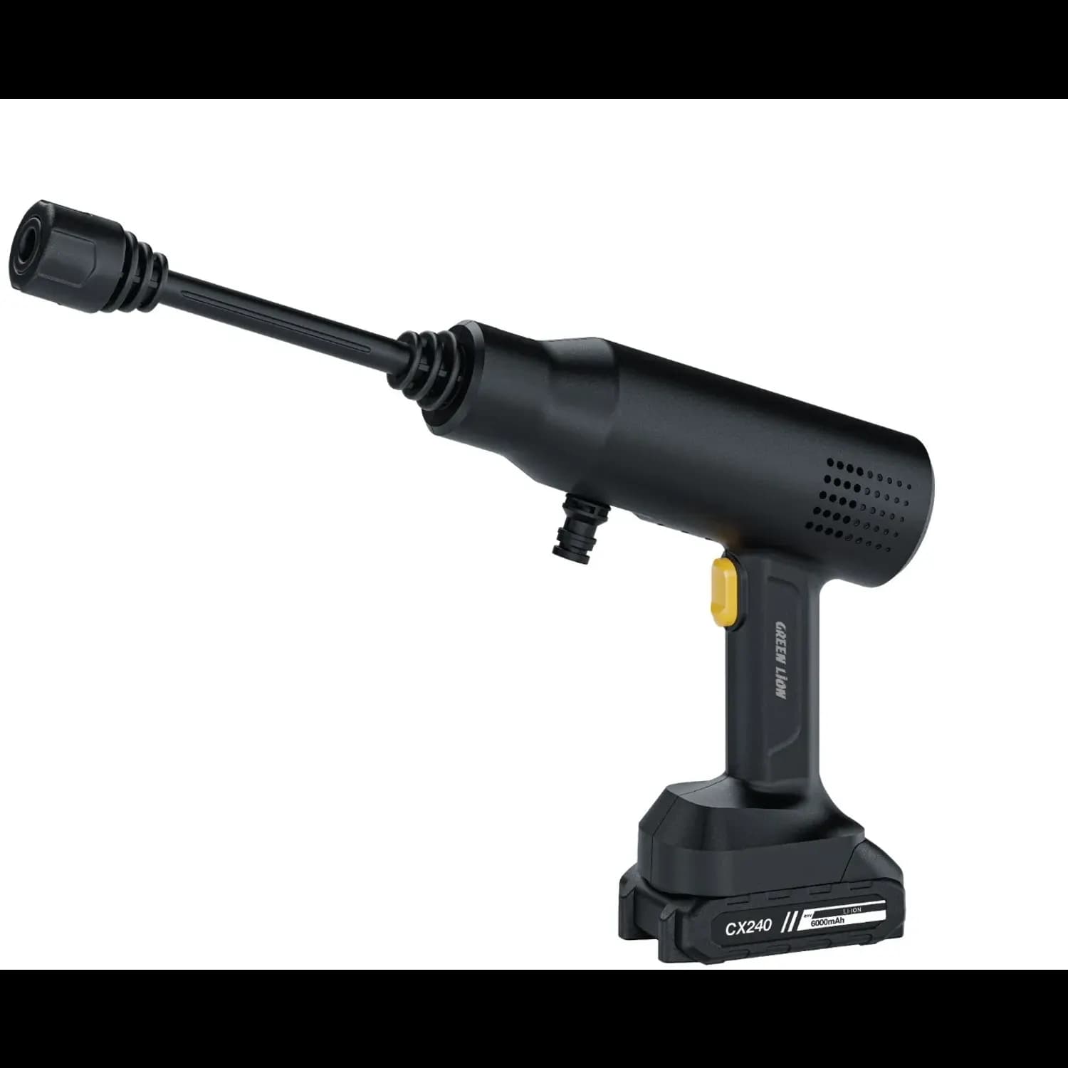Green Lion High-Pressure Wash Gun - 240W, Cordless Black 3