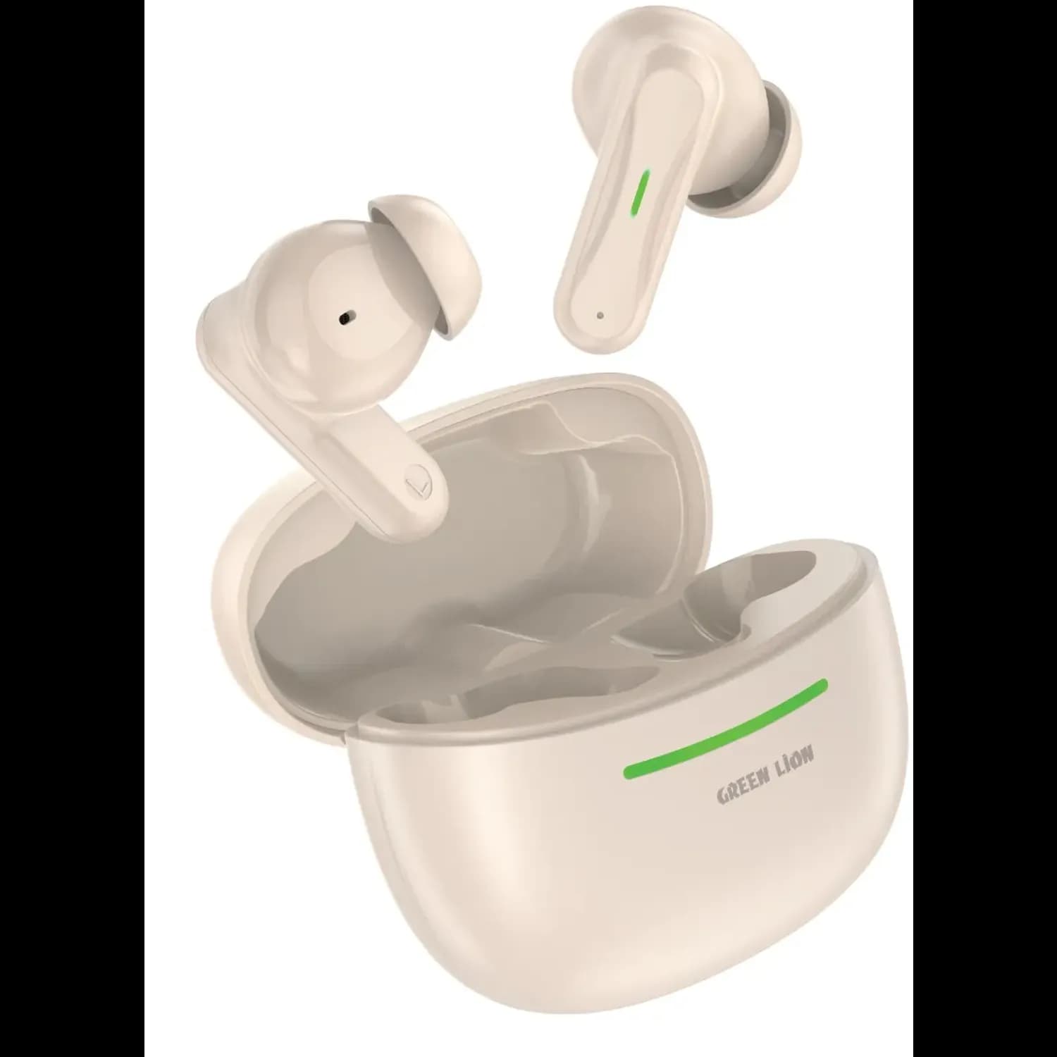 Green Lion Wireless Earbuds Cairo - Desert Titanium 2
