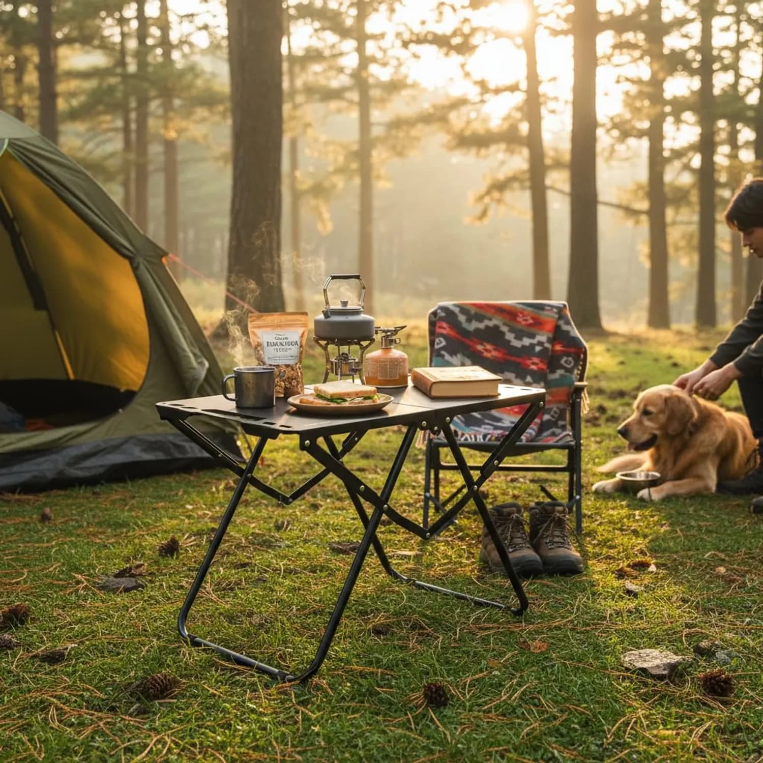 Green Lion LED Camping Light Camp Beam Pro - 8800mAh, Beige 2