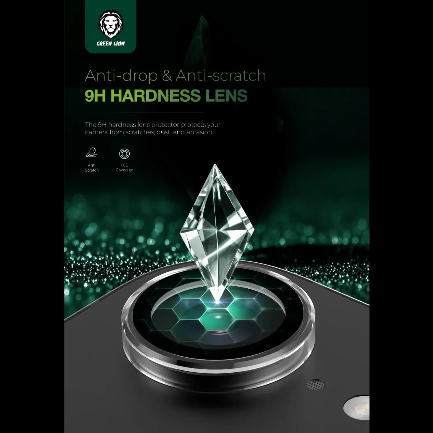 Green Lion Camera Lens Protector iPhone 16 - Ultra-Clear 5