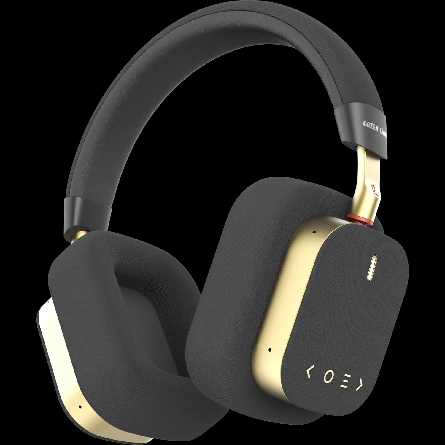 Green Lion Headphones CANNES - Wireless ANC, Black — Blue 2