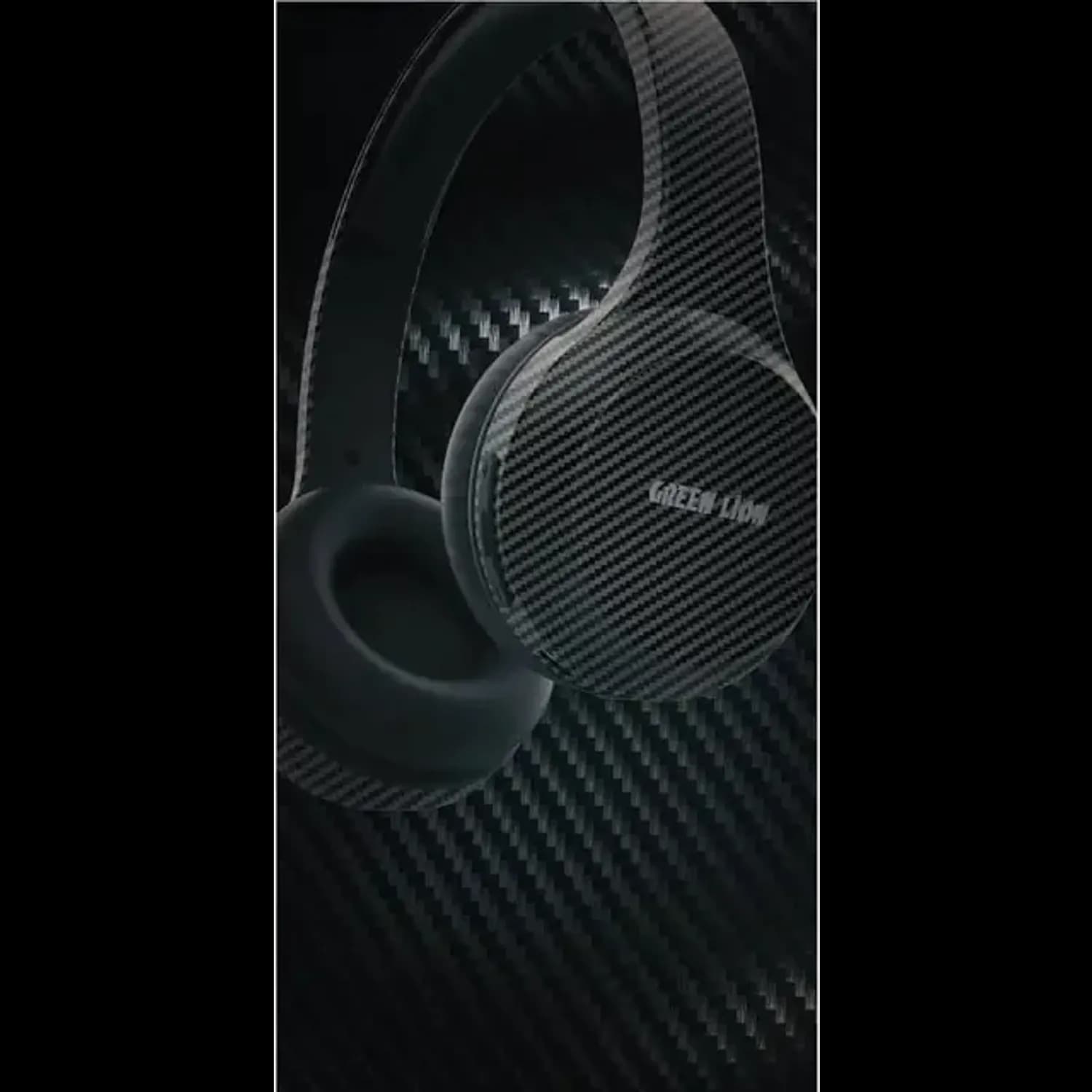 Green Lion Headphones Carbon Beat - BT 5.3, 25H, Black 3
