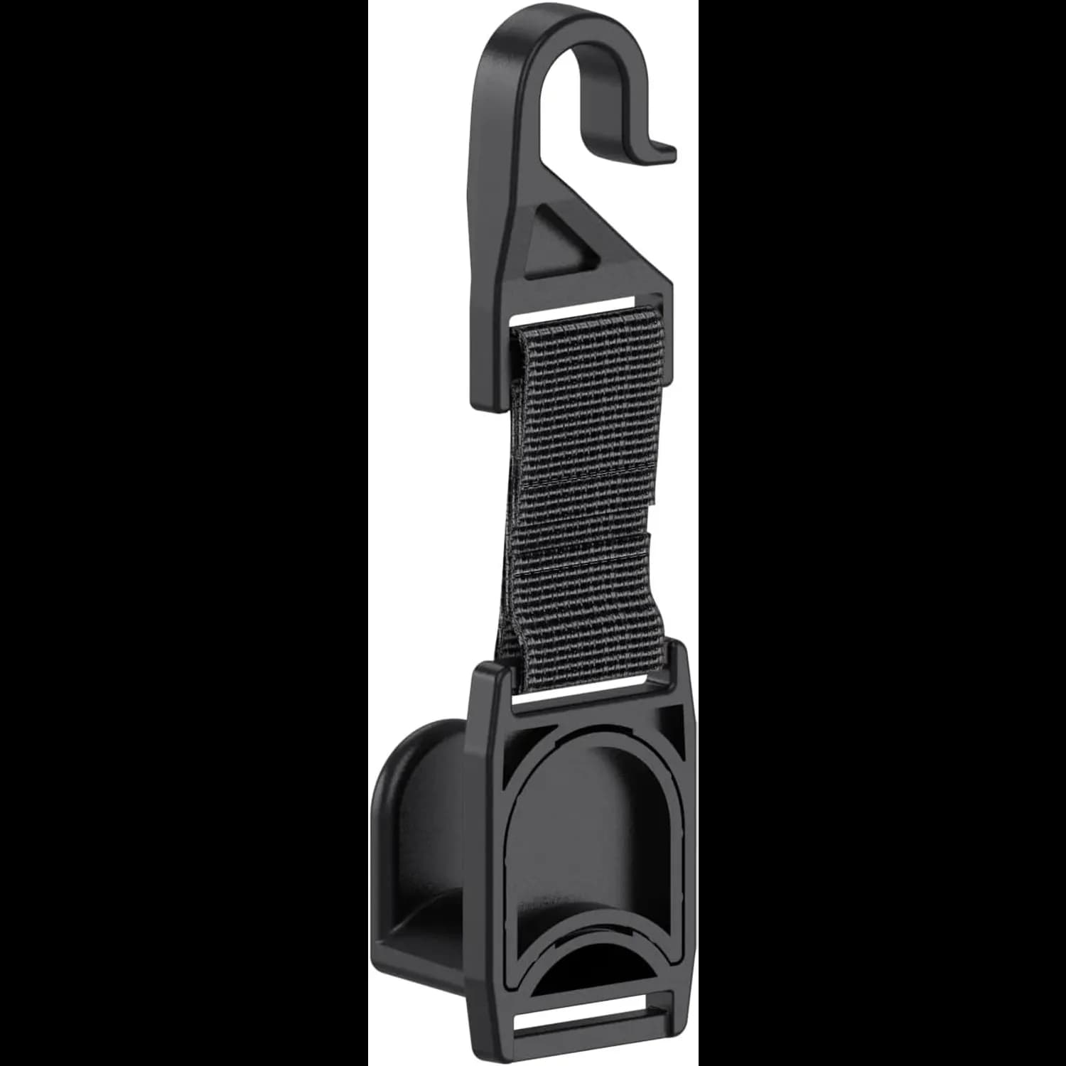Green Lion Car Headrest Hook Organizer - 5KG Load, Black, 2 Pack 1