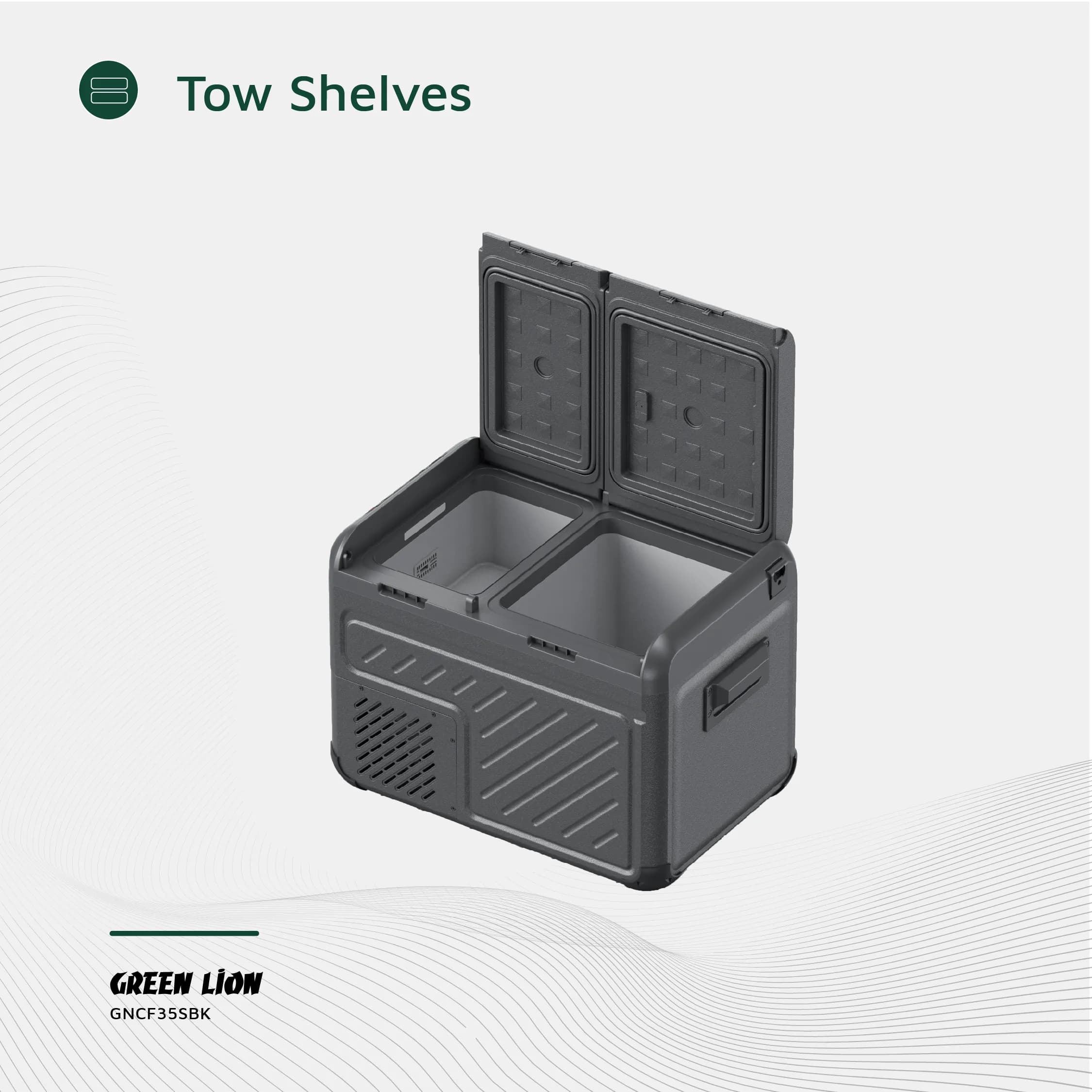 Green Lion GFC-35 Car Fridge - Black 4
