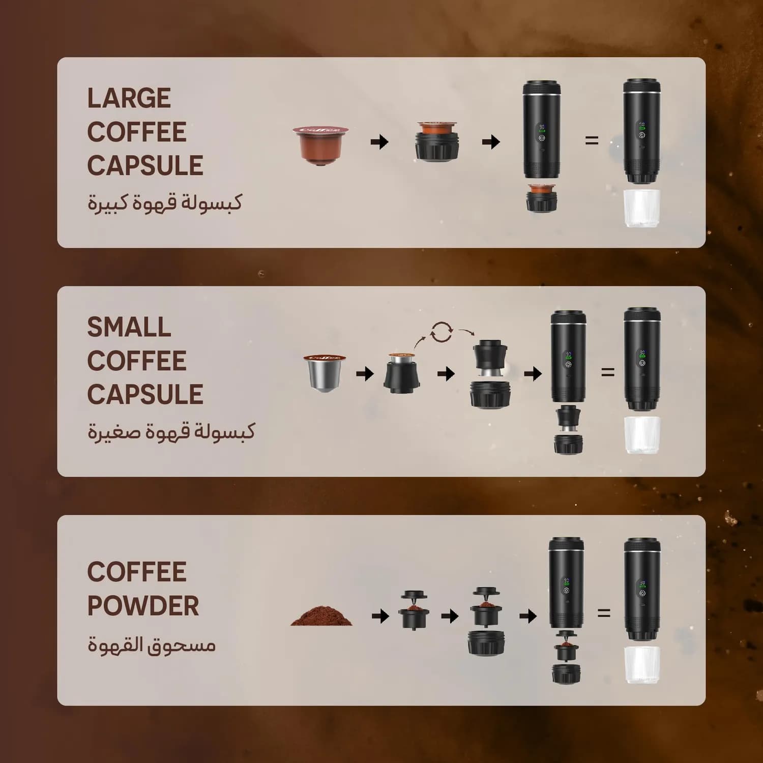 Green Lion Coffee Maker - 20 Bar Pump, White 4