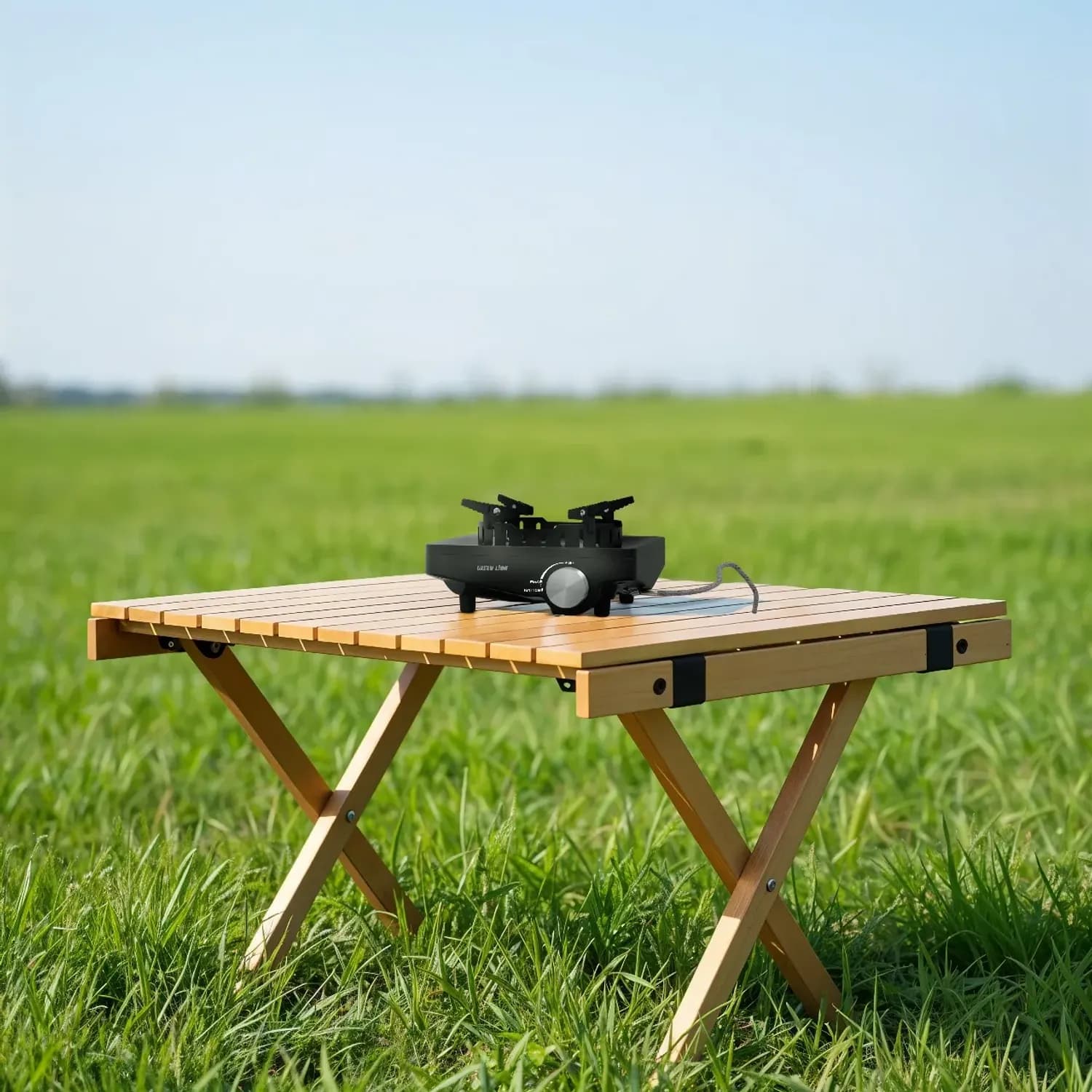 Green Lion Infrared Camping Stove - 3050W, Black 2