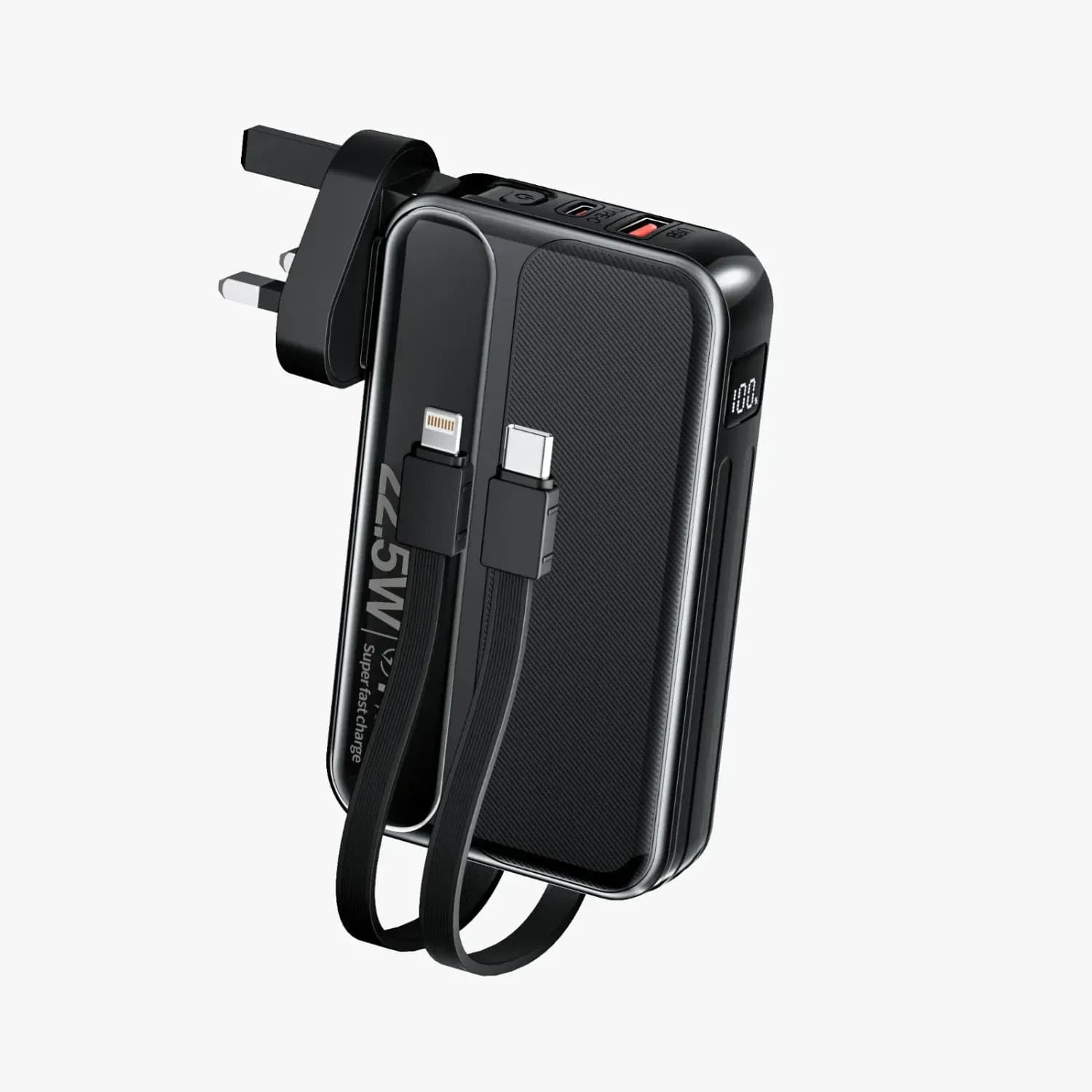 GREEN LION Power Bank - 10000mAh 22.5W PD, Black 1 GREEN LION Power Bank - 10000mAh 22.5W PD, Black 1
