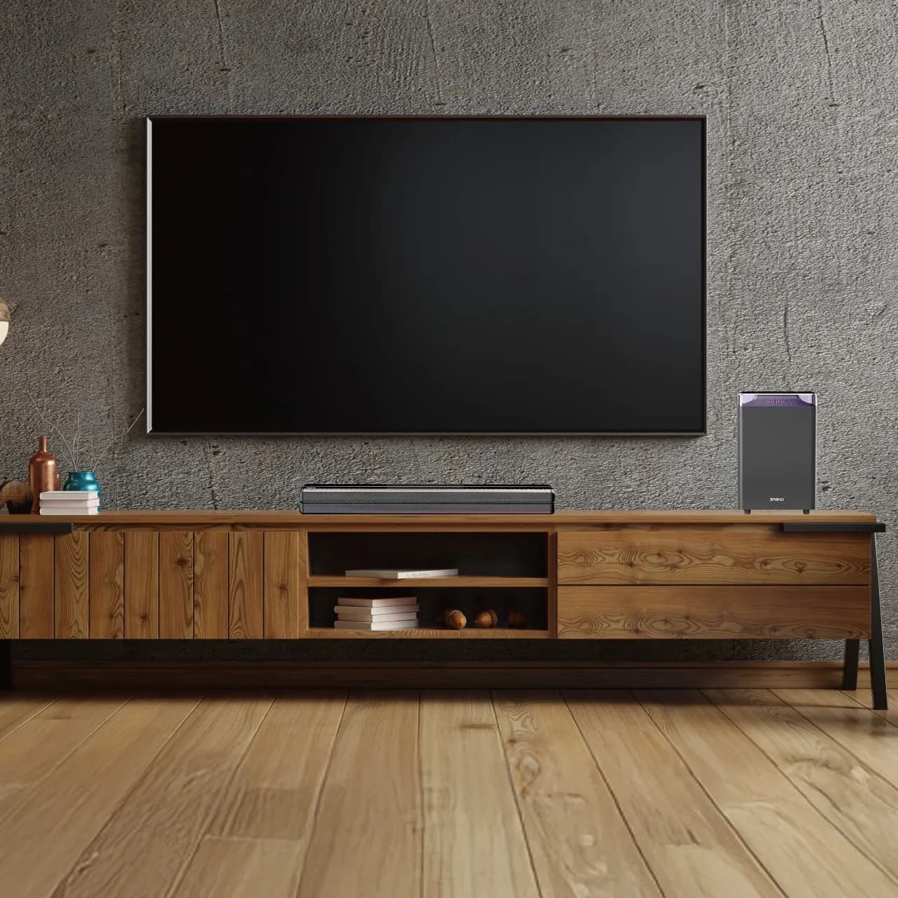 Green Lion Cinema SP100 Wired SoundbarSpeaker - Black 2