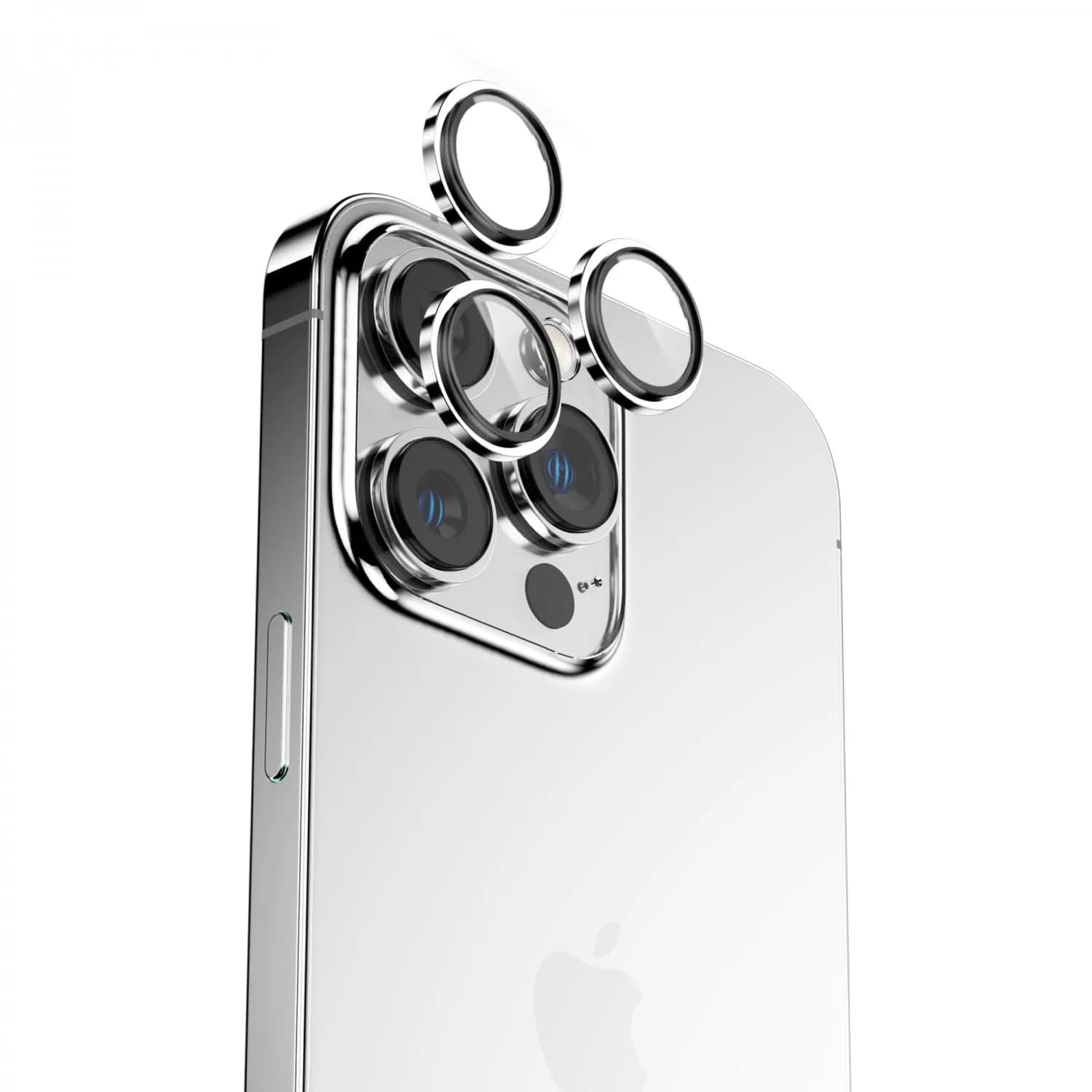 Green Lion Camera Lens Cover for iPhone 14 Pro/14 Pro Max - Tempered Glass, Black 4