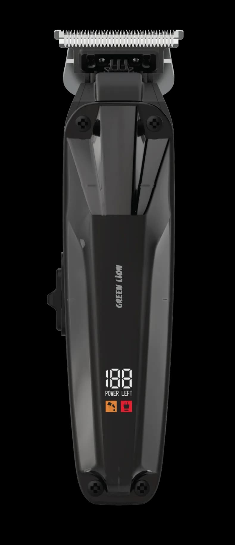 Green Lion Hair Clipper GNCLIPP3WBK - Cordless Rechargeable, Black 2
