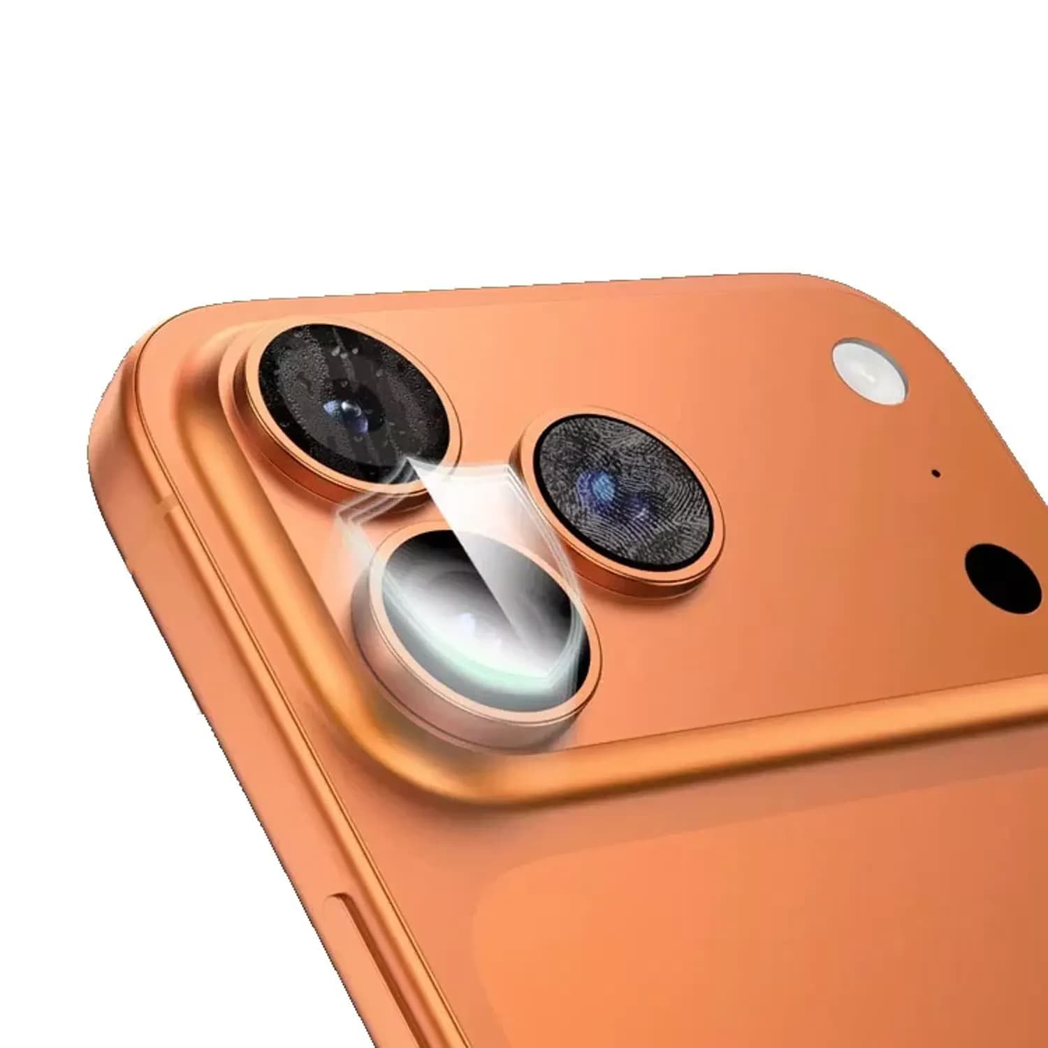 Green Lion Lens Protector iPhone 17 Pro/Pro Max - Diamond Hardness, Orange Titanium 1 Green Lion Lens Protector iPhone 17 Pro/Pro Max - Diamond Hardness, Orange Titanium 1