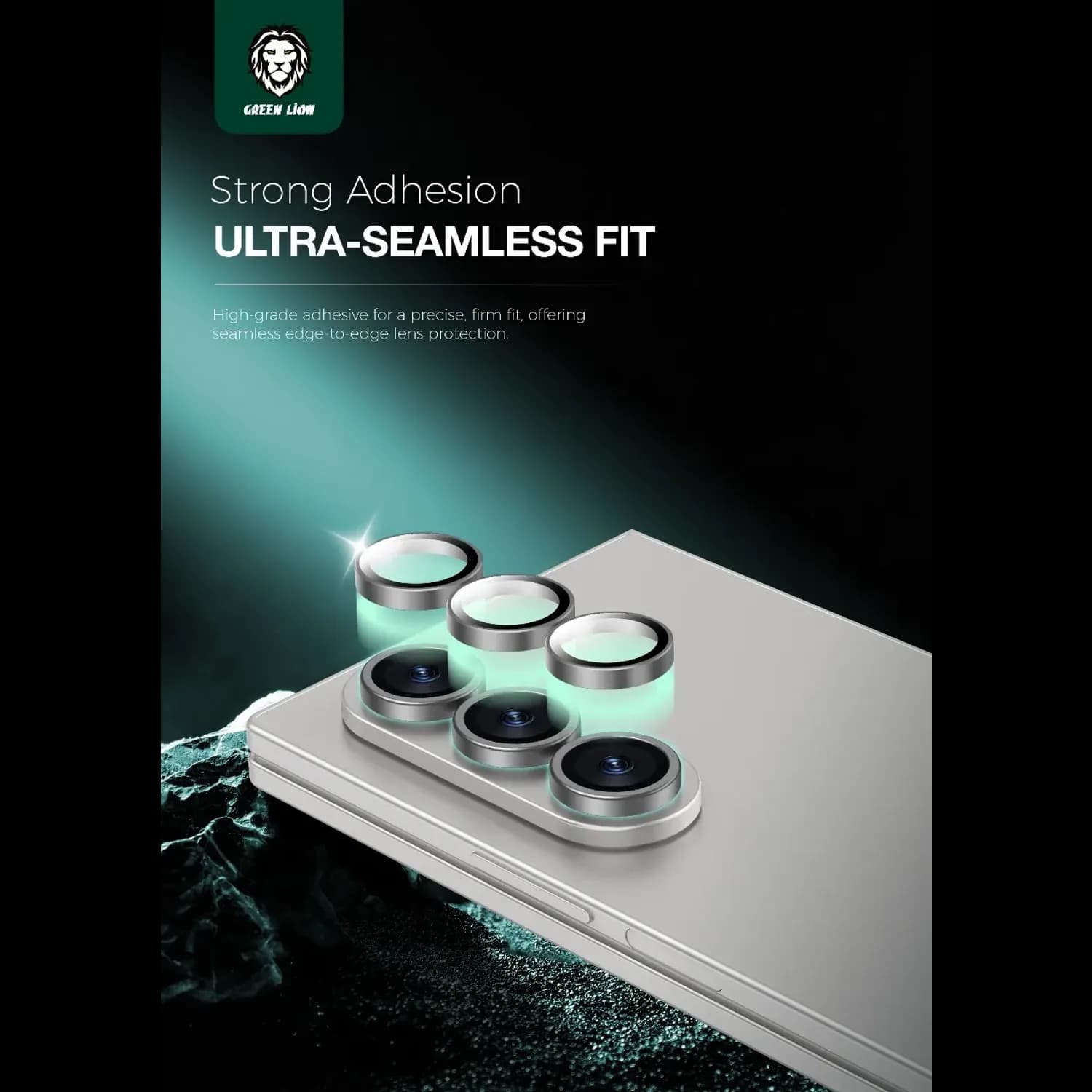 Green Lion Camera Lens Protector Galaxy Z Fold 7 - 9H Hardness, Grey 3