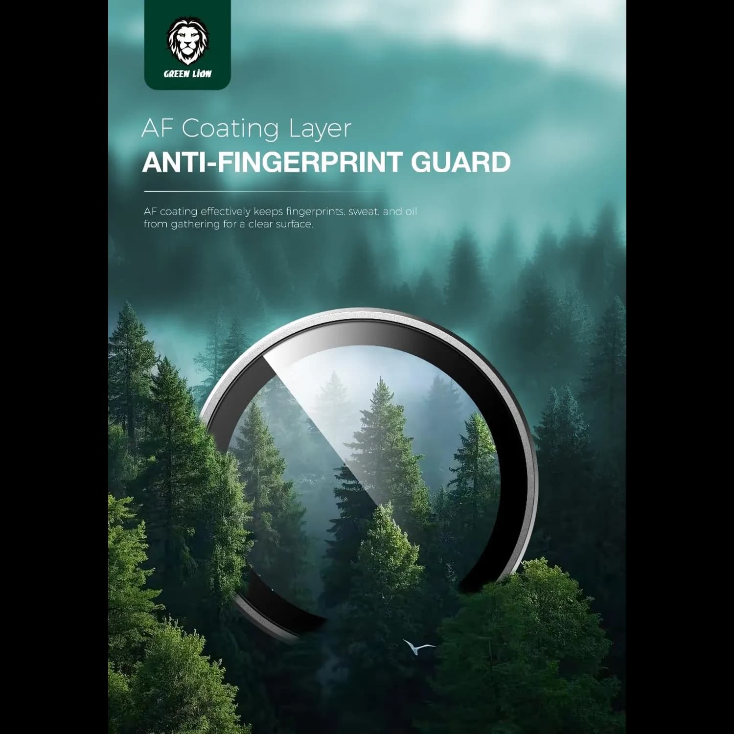 Green Lion Camera Lens Protector Z Flip 7 - 9H Tempered Glass, Grey 3