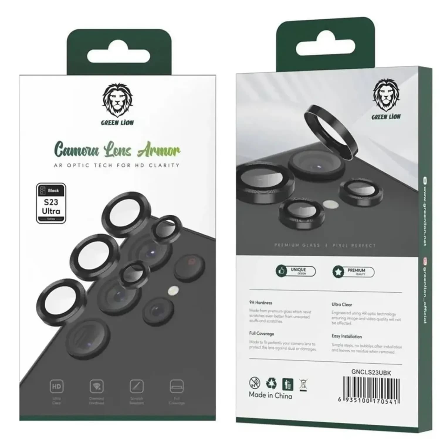 Green Lion Camera Lens Armor TSNWGNLN1404 - HD Coating, Clear 4