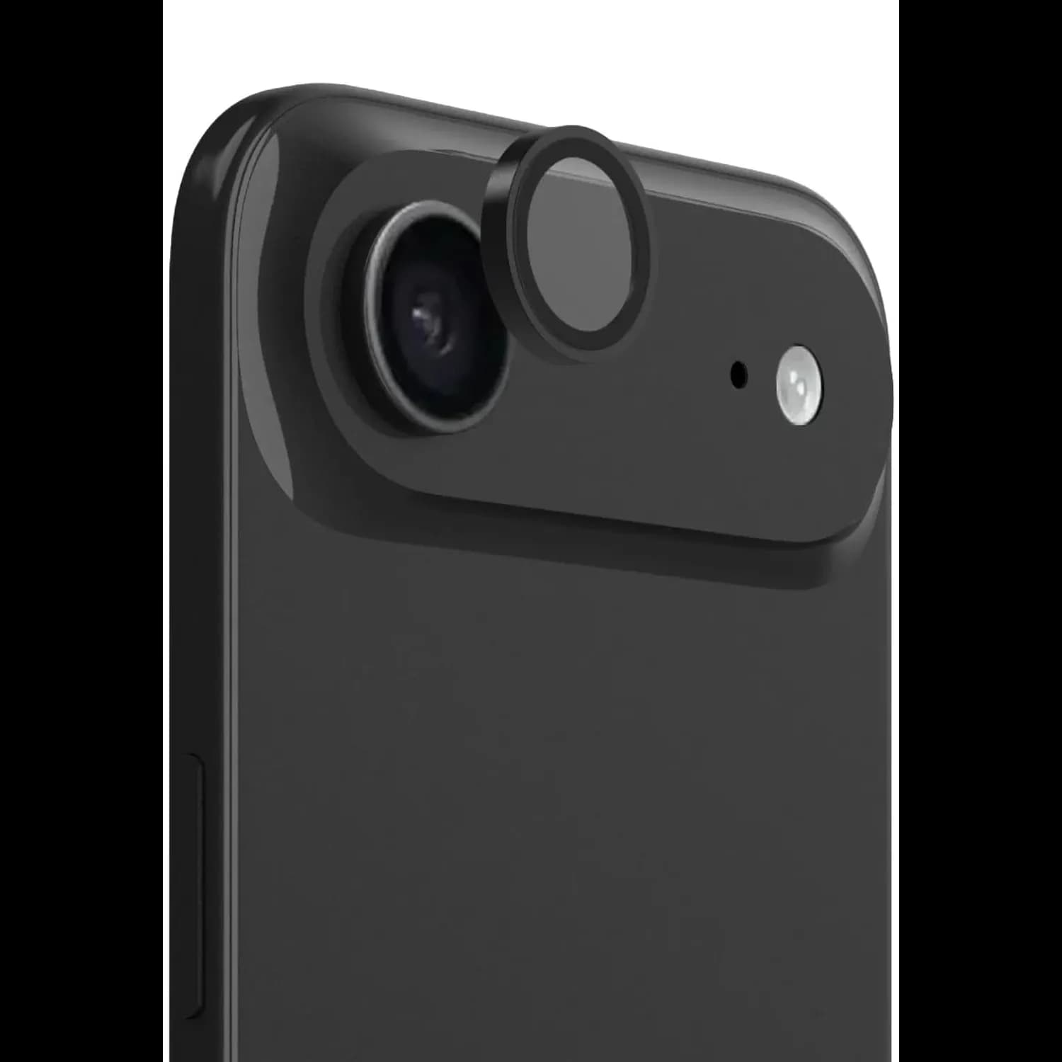 Green Lion Camera Lens Protector iPhone 17 Air - 9H Tempered Glass, Black — Gold 2