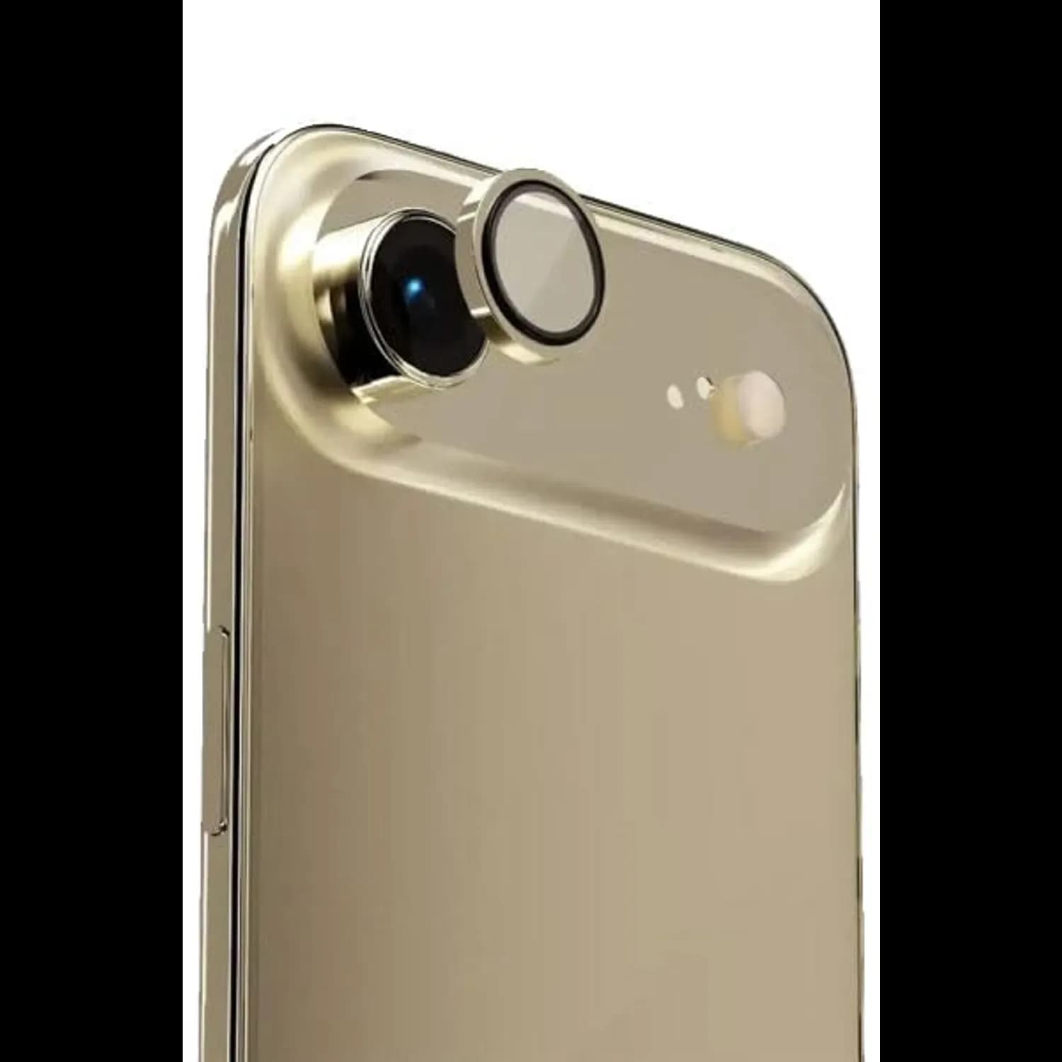 Green Lion Camera Lens Protector iPhone 17 Air - 9H Tempered Glass, Black — Gold 1 Green Lion Camera Lens Protector iPhone 17 Air - 9H Tempered Glass, Black — Gold 1