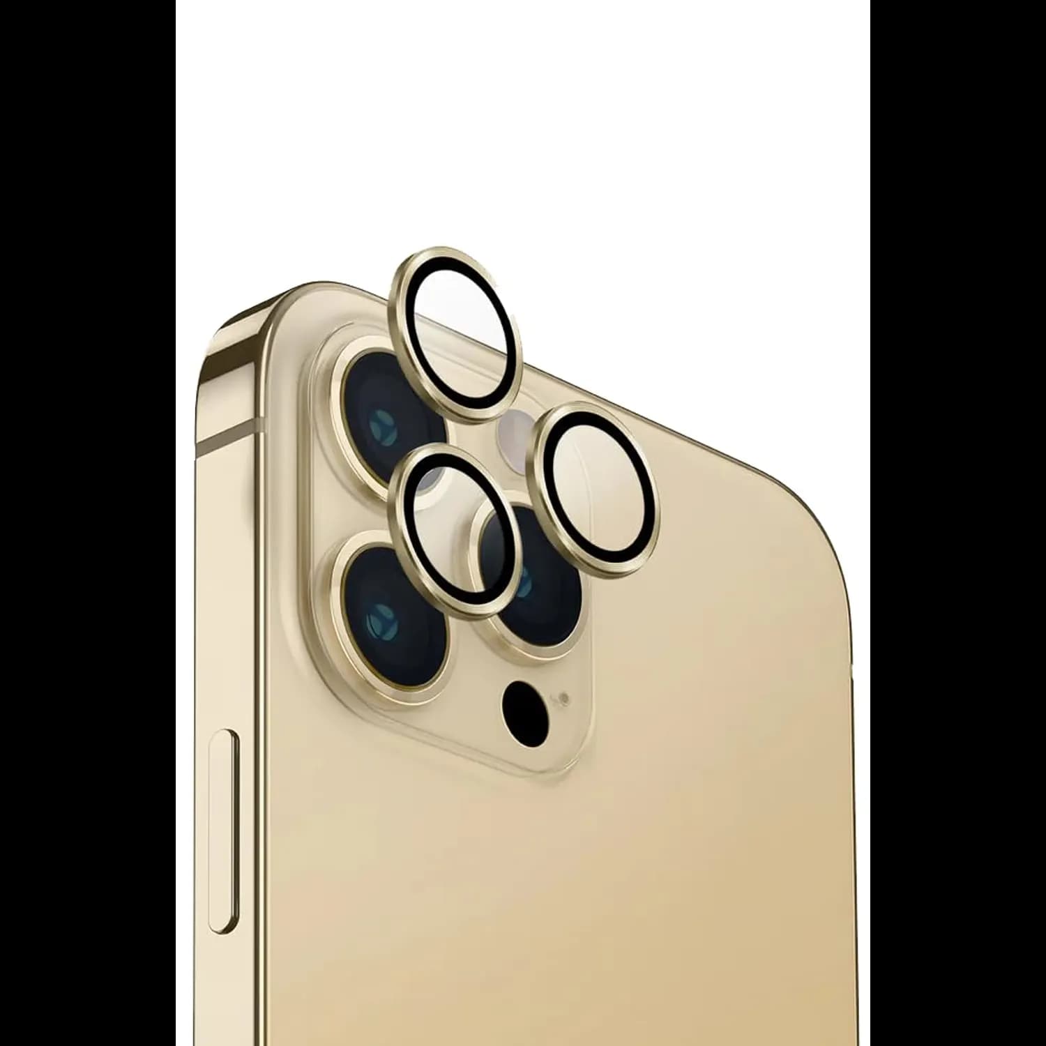 Green Lion Camera Lens Protector iPhone 16 Pro/16 Pro Max - Camo, Black