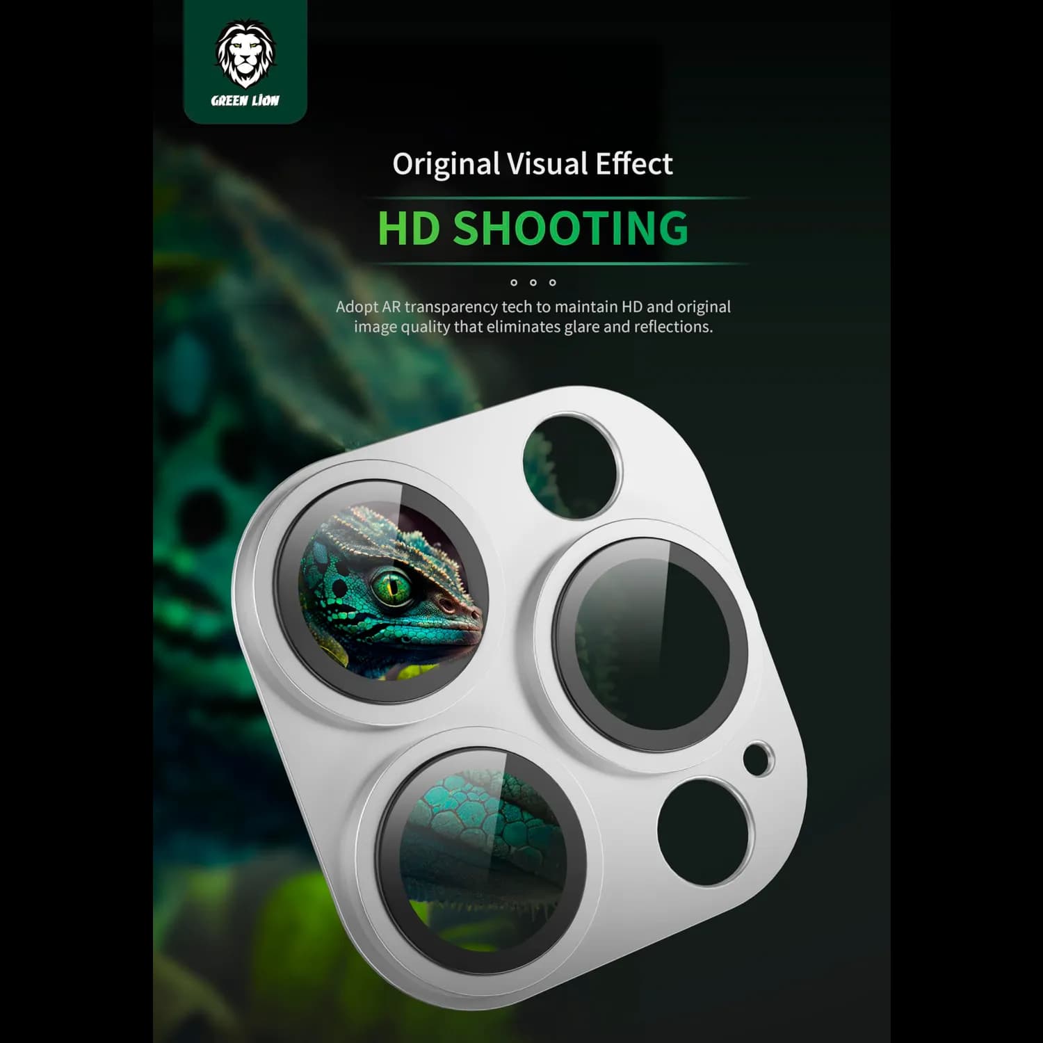Green Lion Camera Lens Protector Pro - Nano Absorption, Silver 2