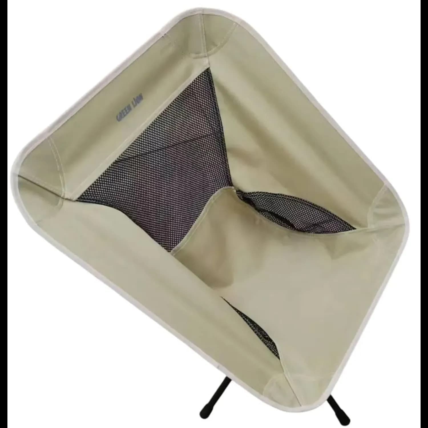 Green Lion Camping Chair CampMate - 360° Swivel, Black 1