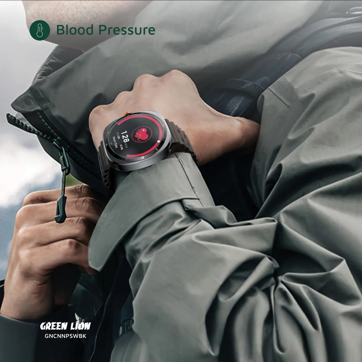 Green Lion Smart Watch Connect Pro - 1.43 Inch, Silicone 4