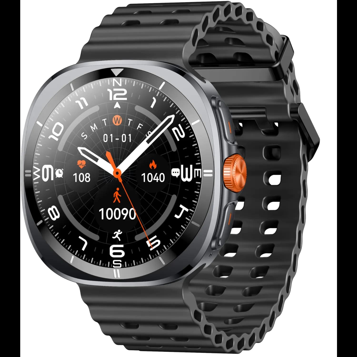Green Lion Smart Watch Connect Pro - 1.43 Inch, Silicone 1 Green Lion Smart Watch Connect Pro - 1.43 Inch, Silicone 1