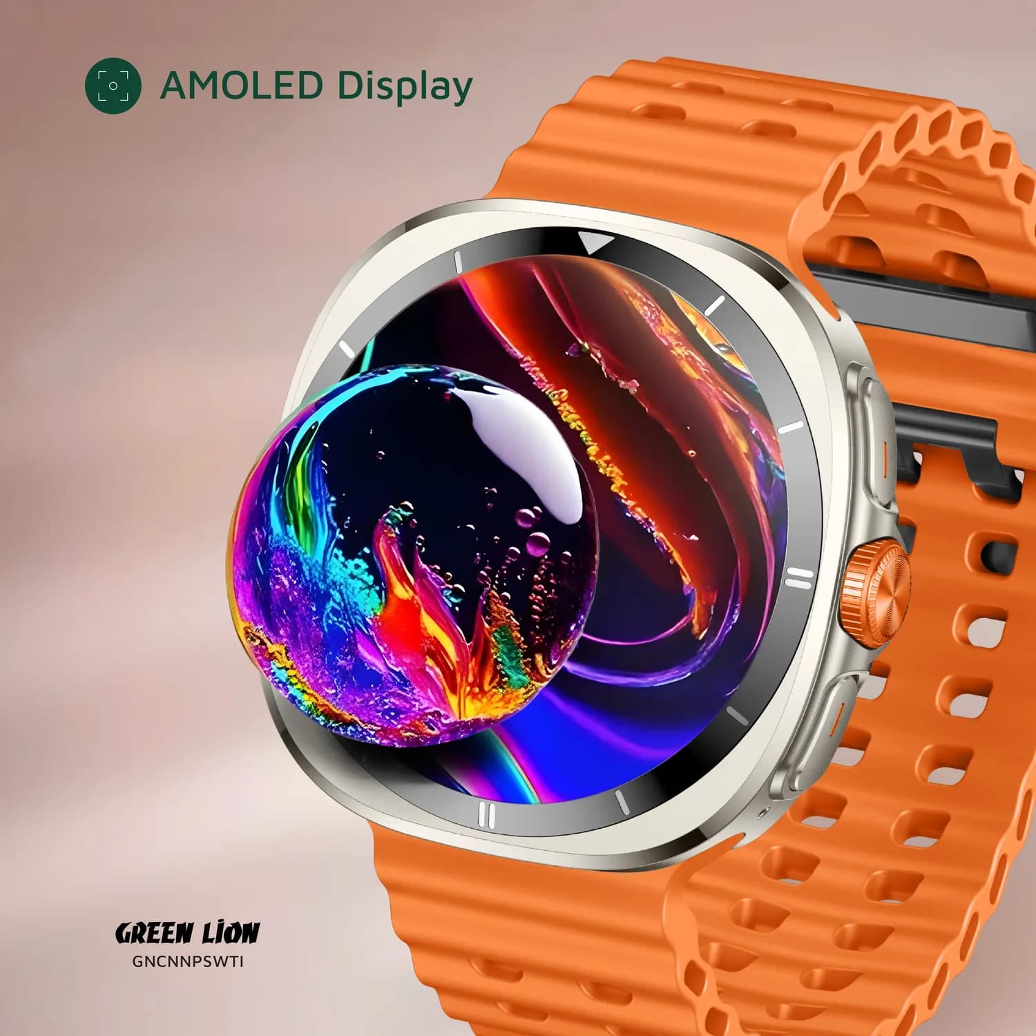 Green Lion Smart Watch Connect Pro - Titanium 2