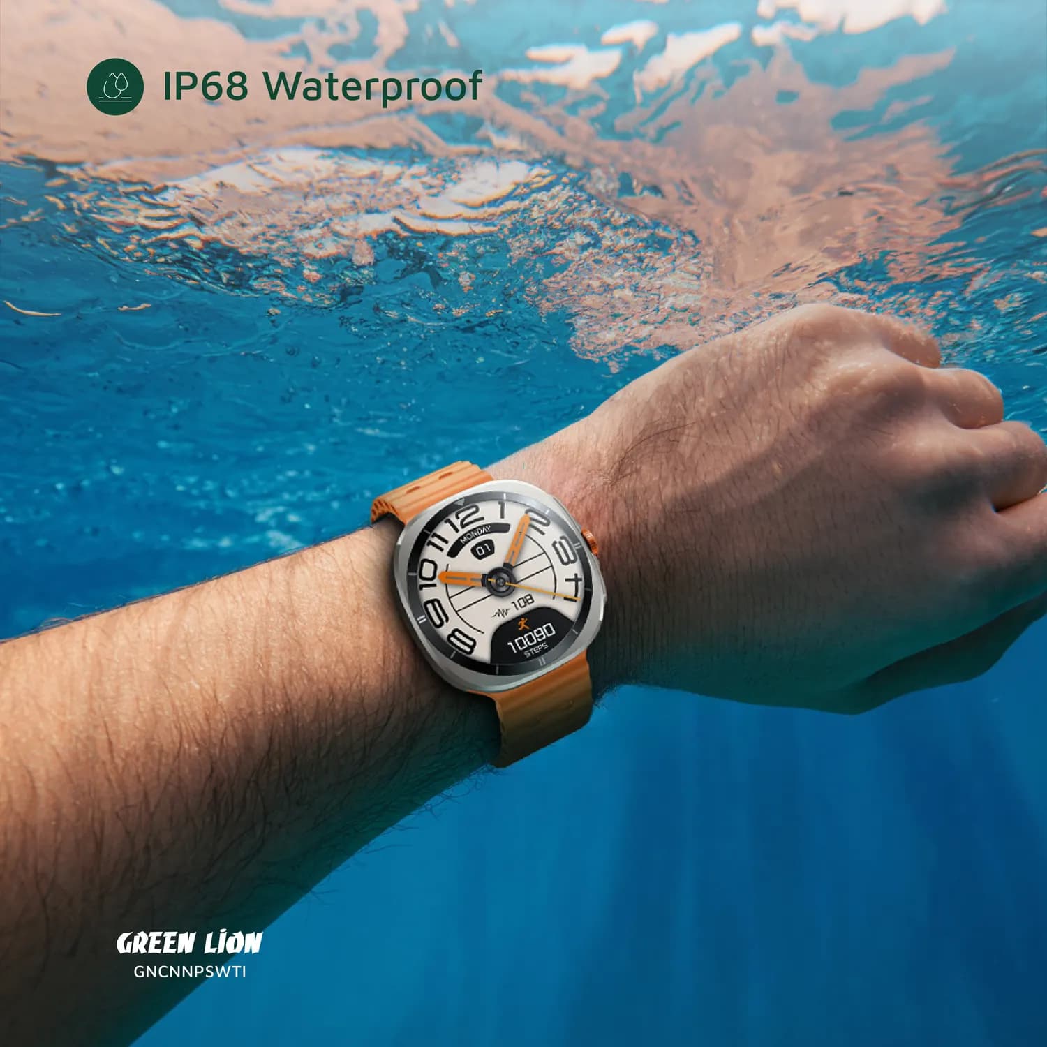 Green Lion Smart Watch Connect Pro - Titanium 3