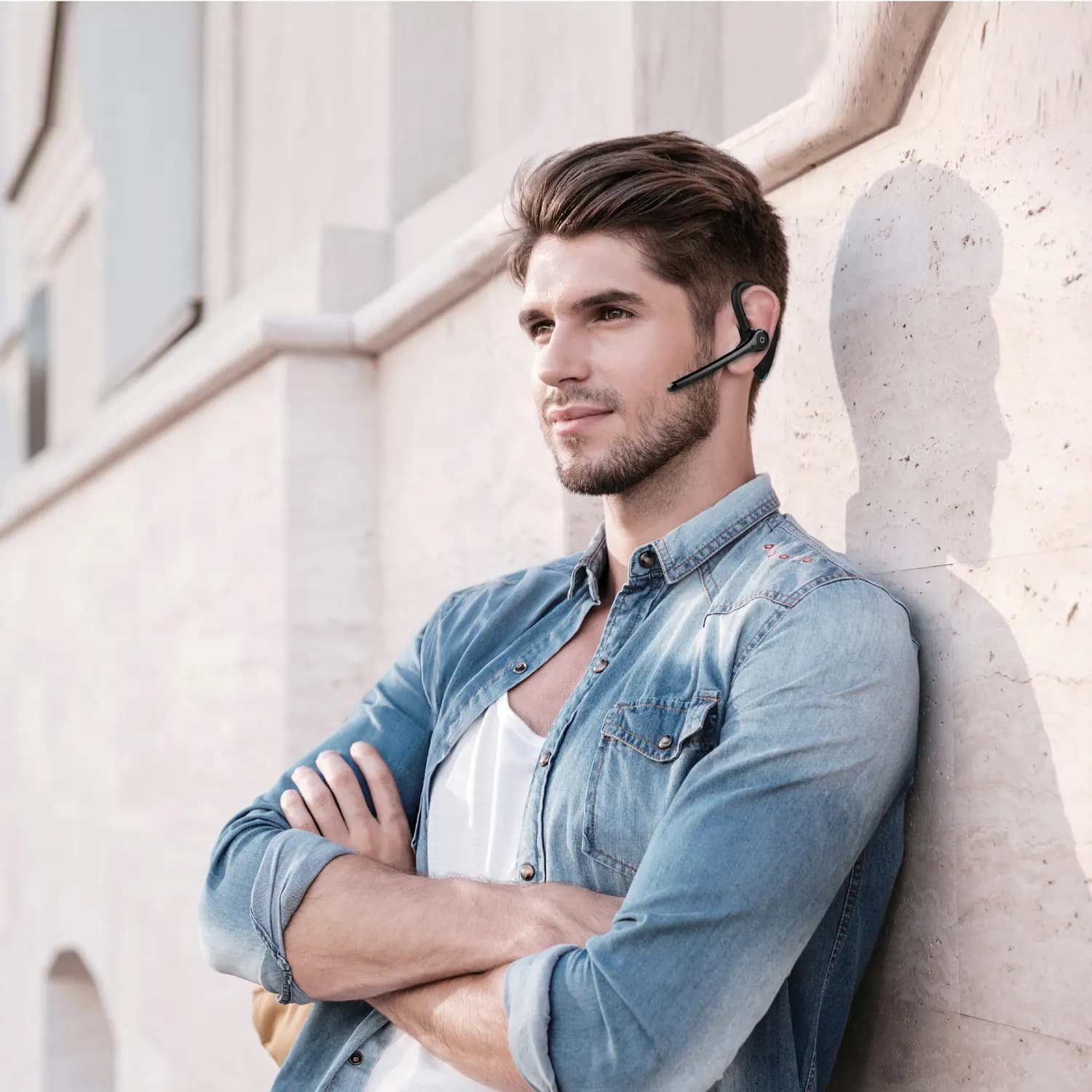 Green Lion Headset Communicate Pro - Bluetooth, Dual-Mic ENC, Black 2