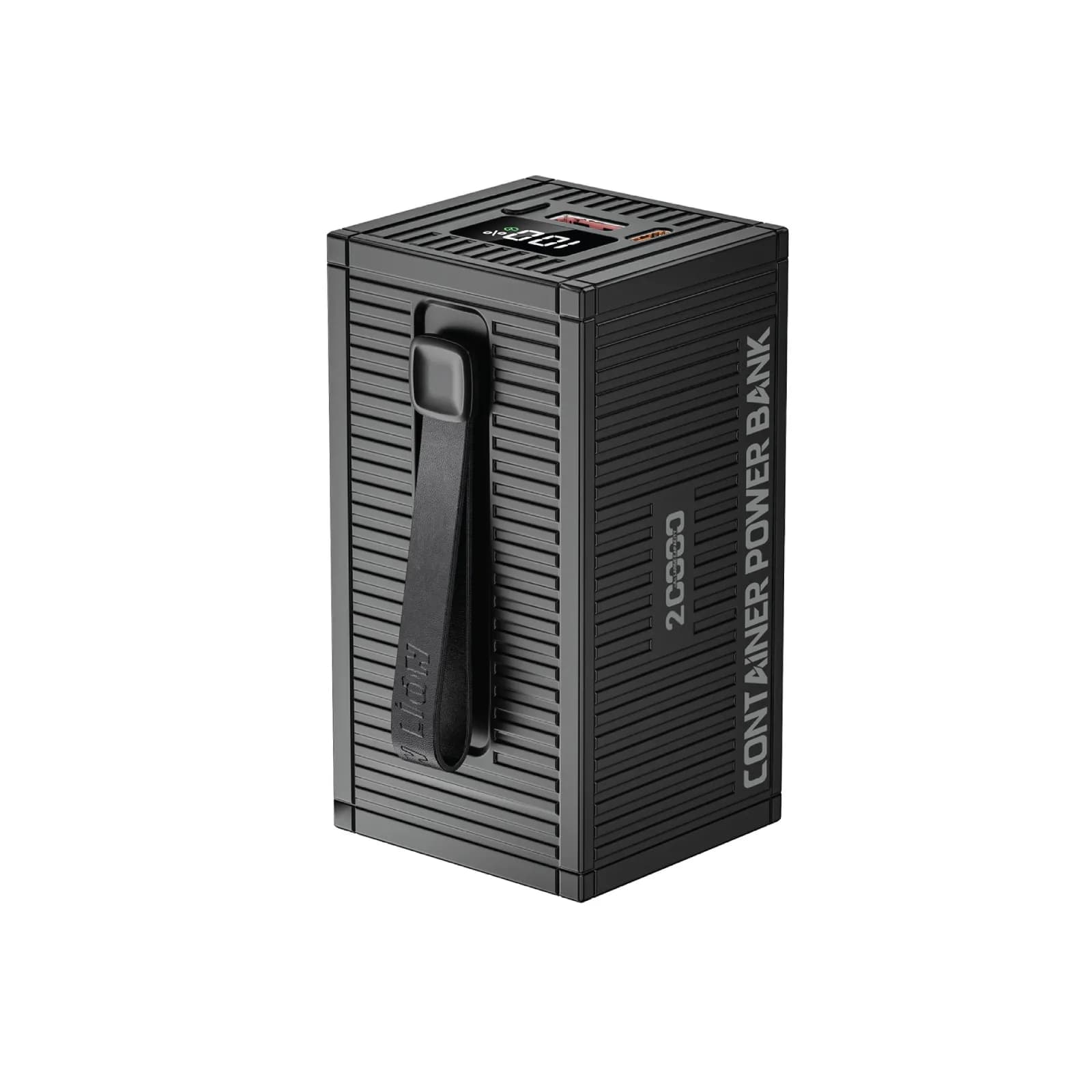 GREEN LION Power Bank 20000mAh 20W PD - 4-in-1 Cable, Black — Black 2