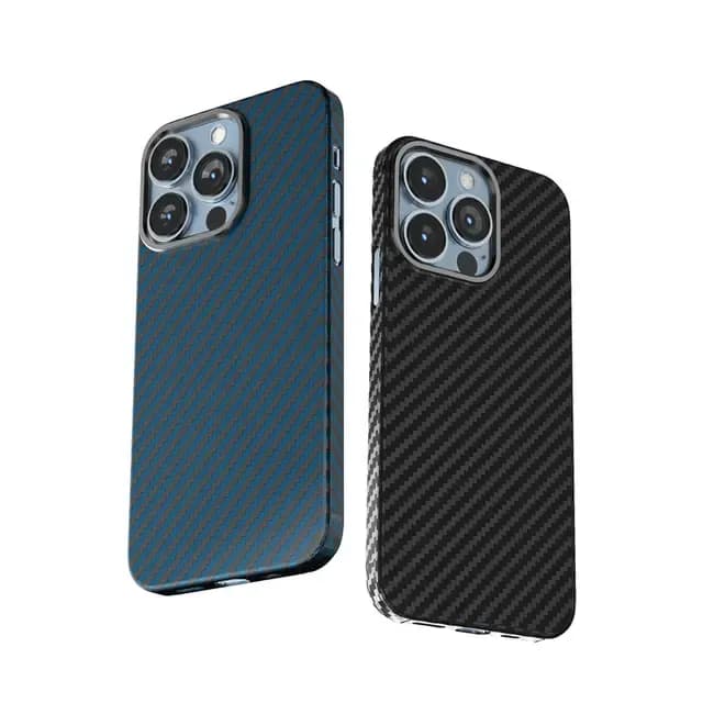 Green Lion Carbon Pro Case iPhone 13 - Metal Camera Ring, Blue 1 Green Lion Carbon Pro Case iPhone 13 - Metal Camera Ring, Blue 1