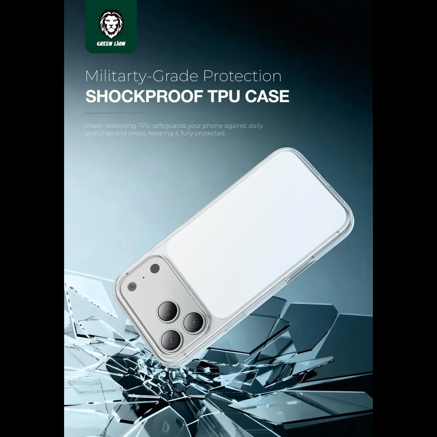 Green Lion Clear Case S26 Plus - MagSafe Compatible, Anti-Scratch 2